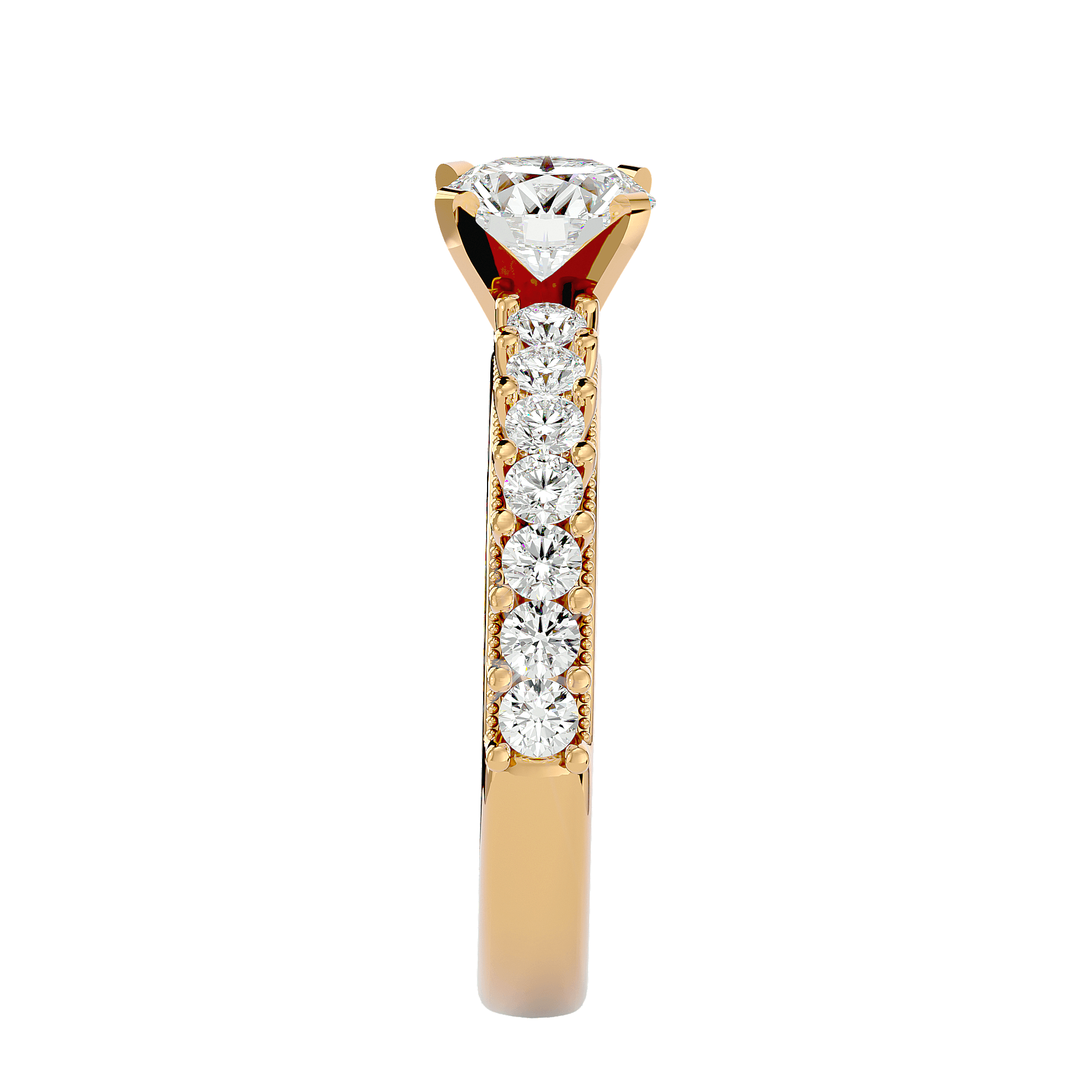 Amelia Diamond Solitaire Ring