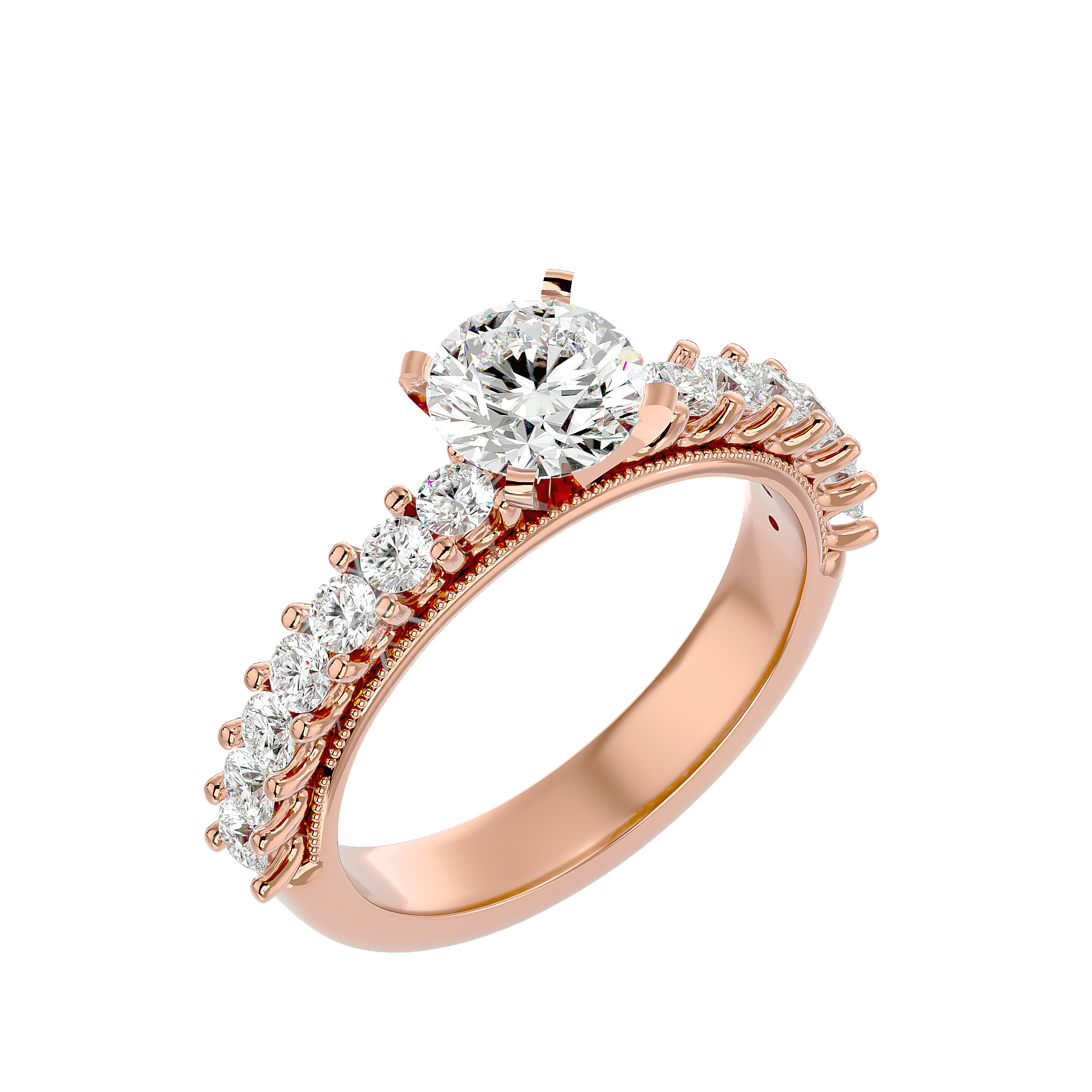 Amelia Diamond Solitaire Ring