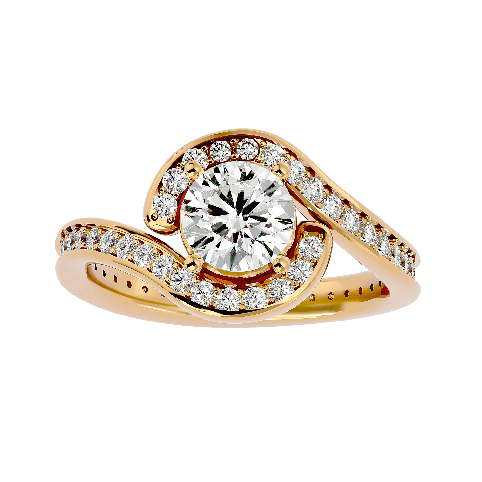 Lorelei Diamond Halo Ring