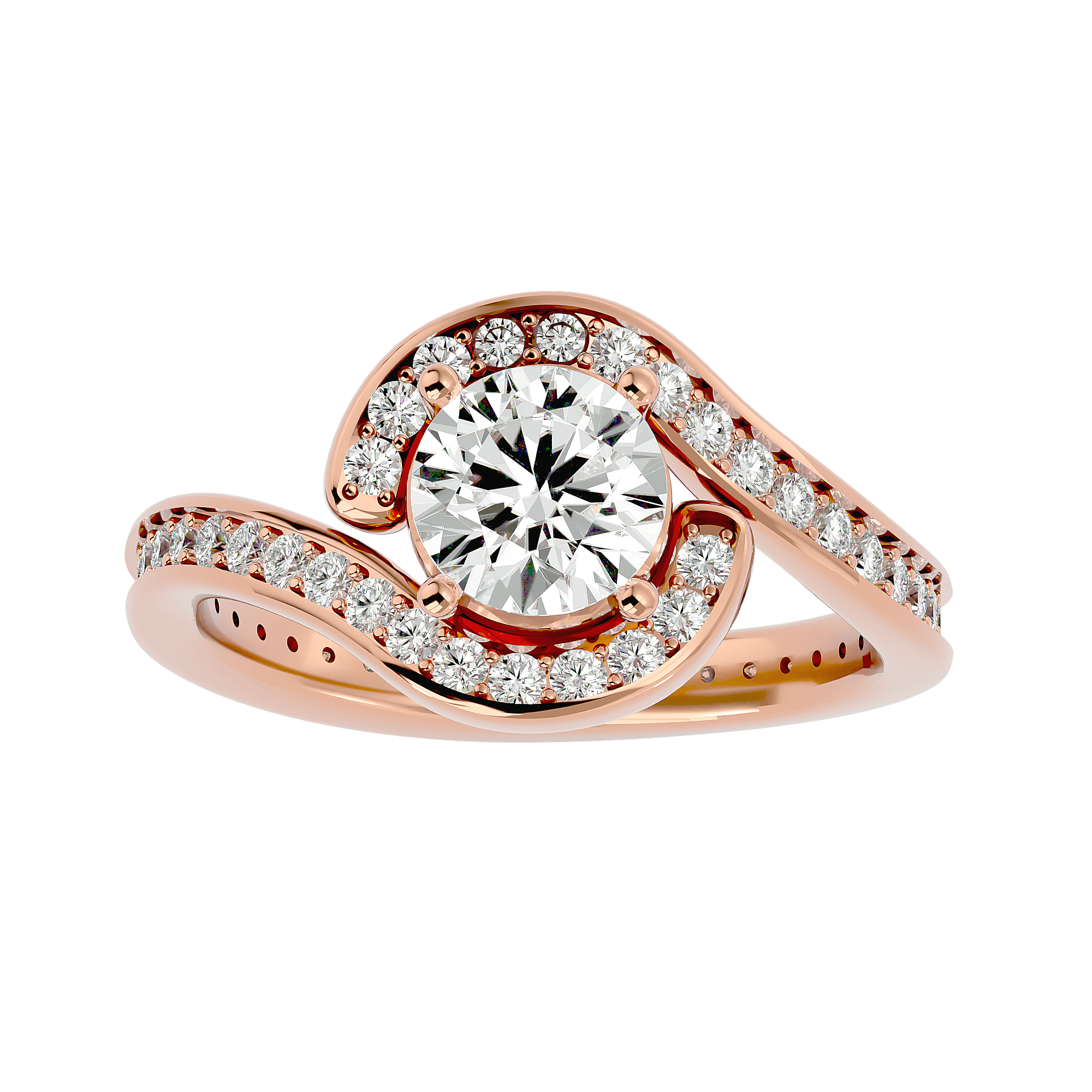 Lorelei Diamond Halo Ring