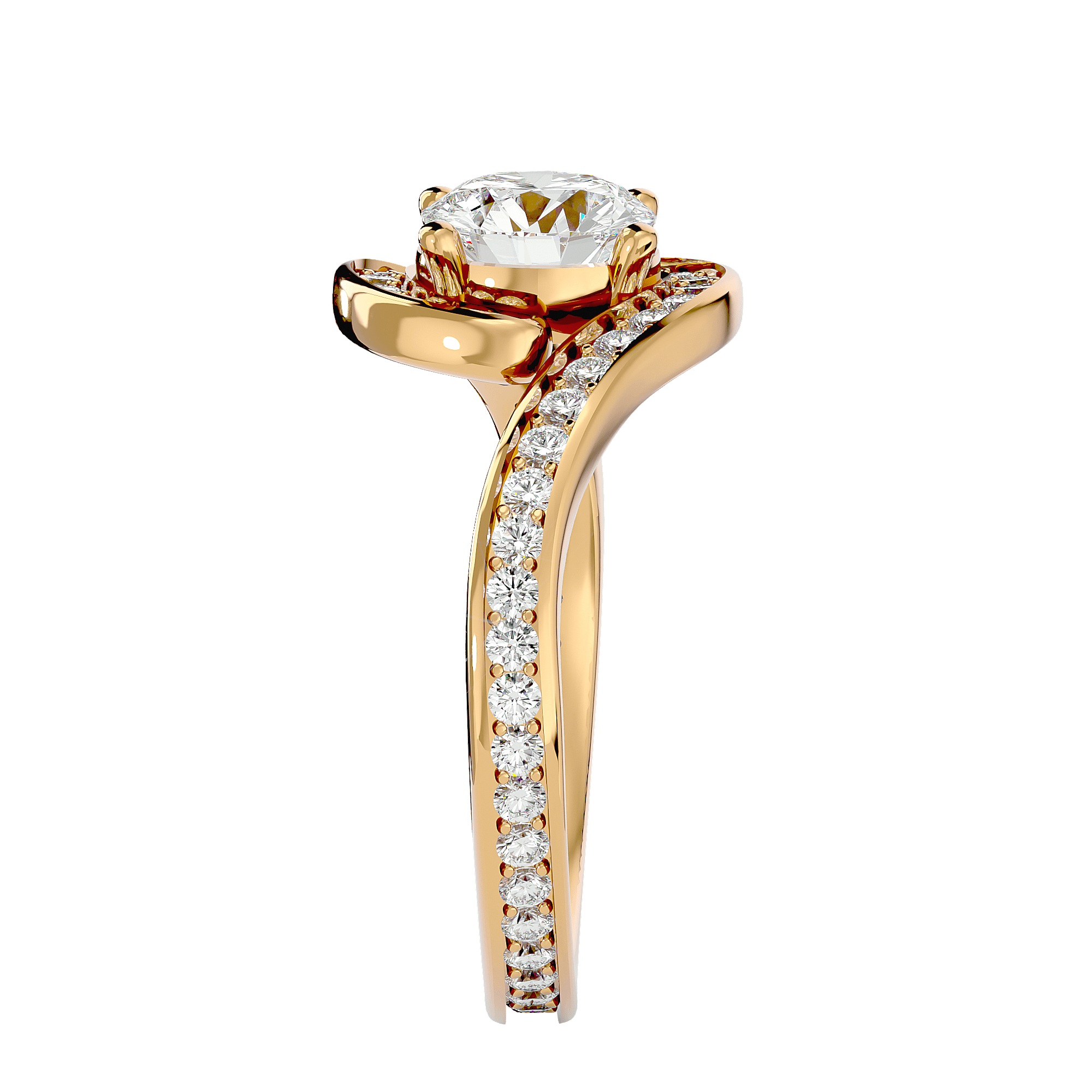 Lorelei Diamond Halo Ring
