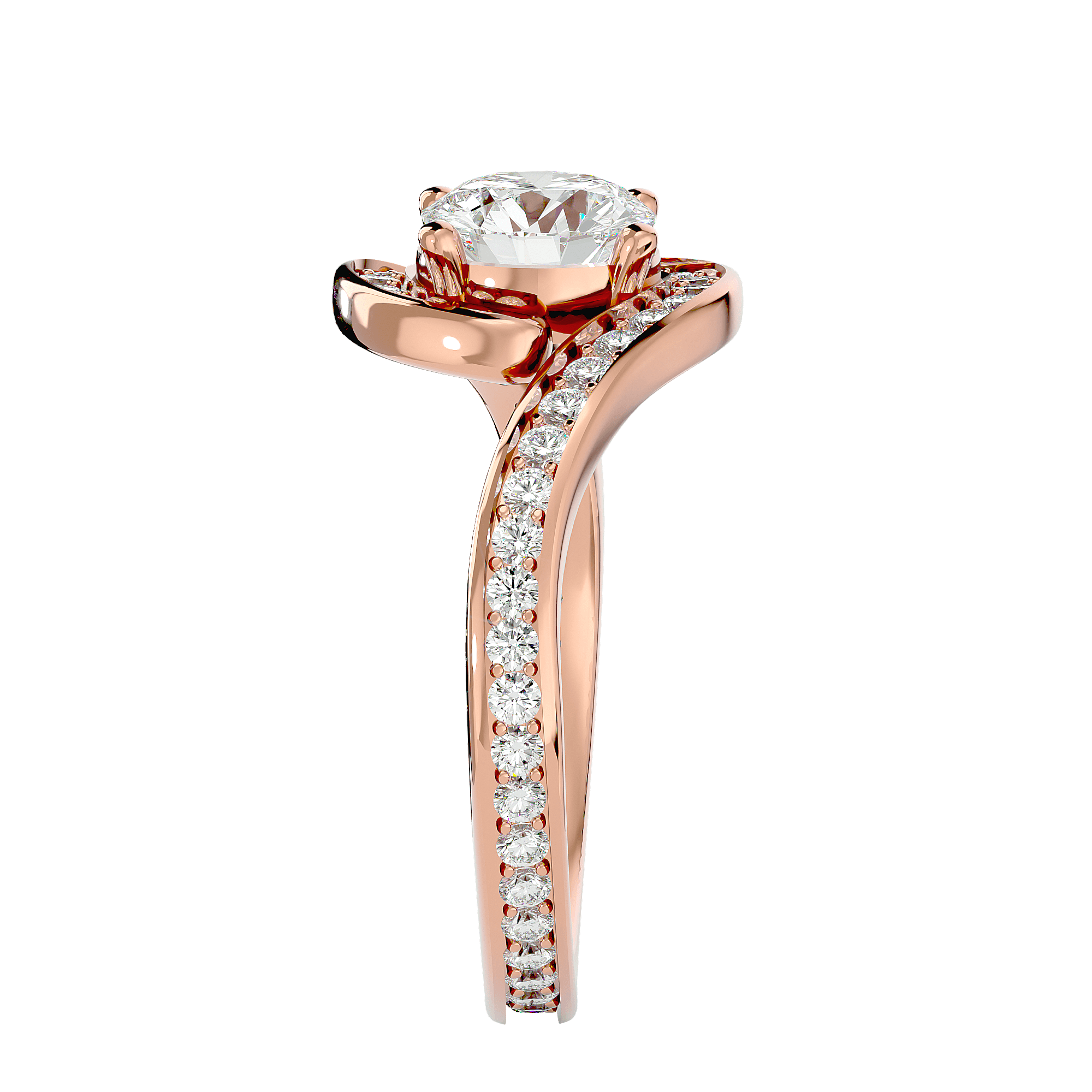 Lorelei Diamond Halo Ring