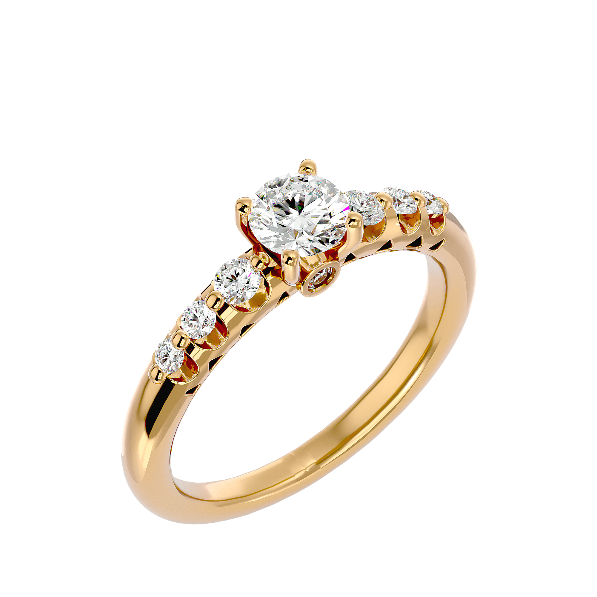 Ariana Diamond Solitaire Ring