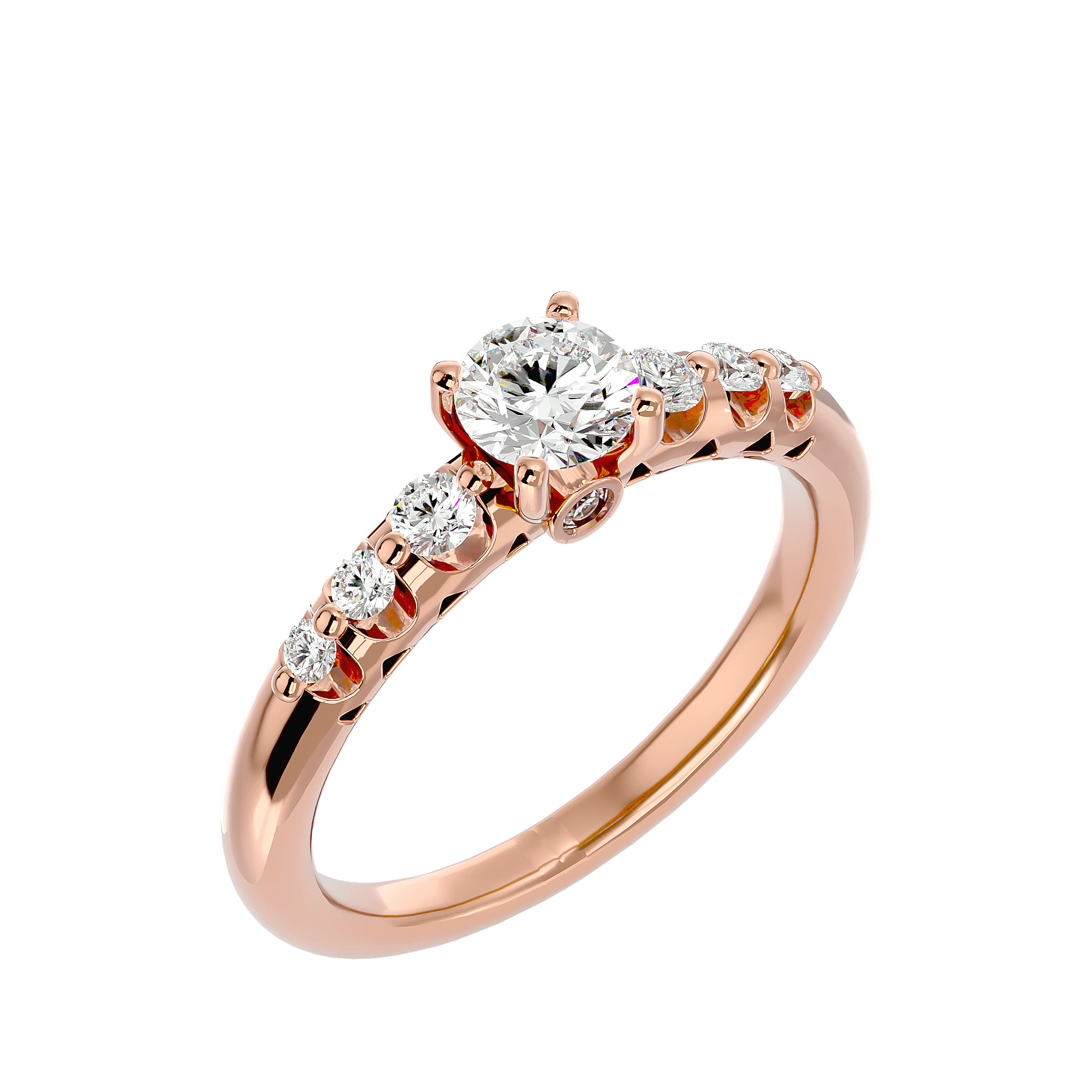 Ariana Diamond Solitaire Ring