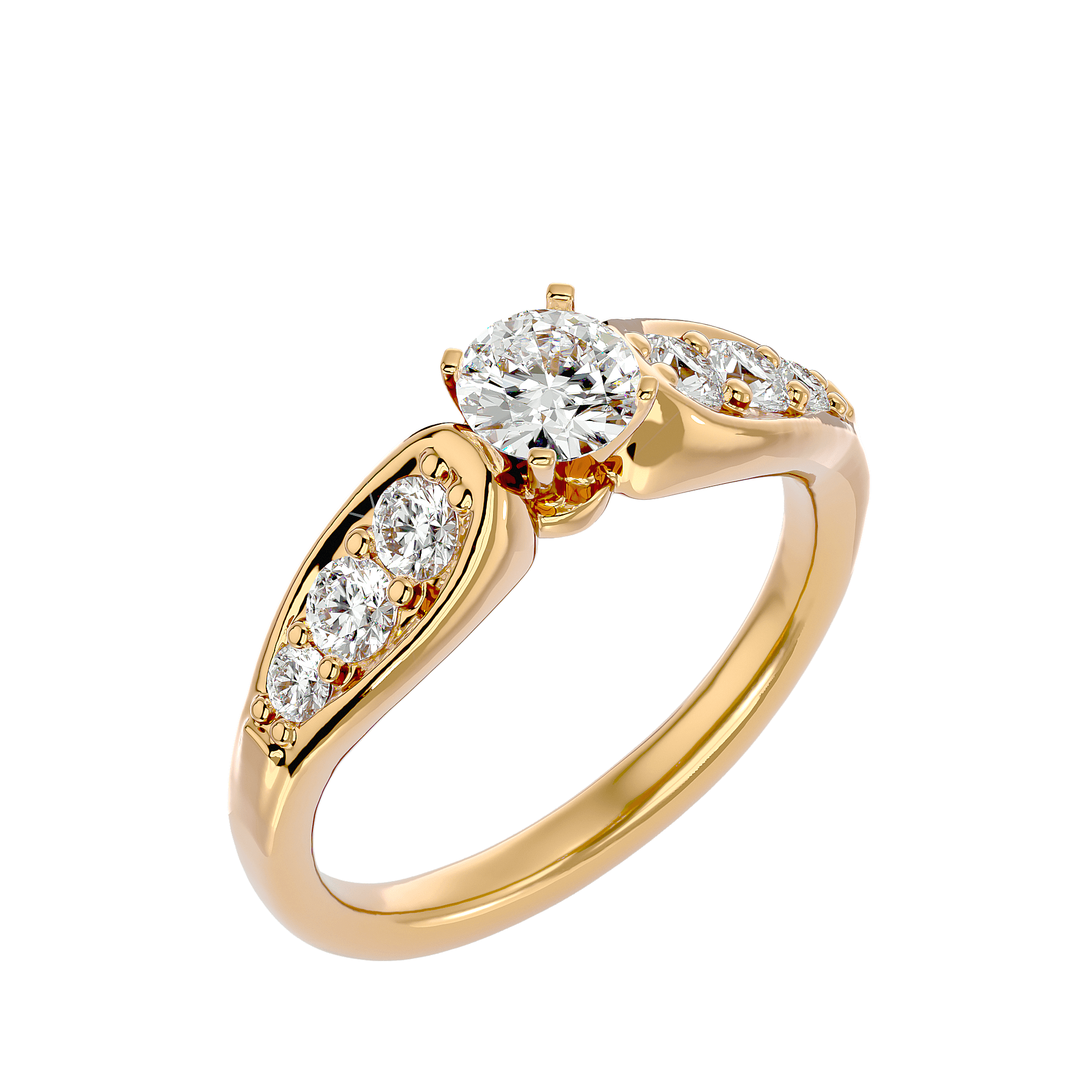 Banks Diamond Solitaire Ring