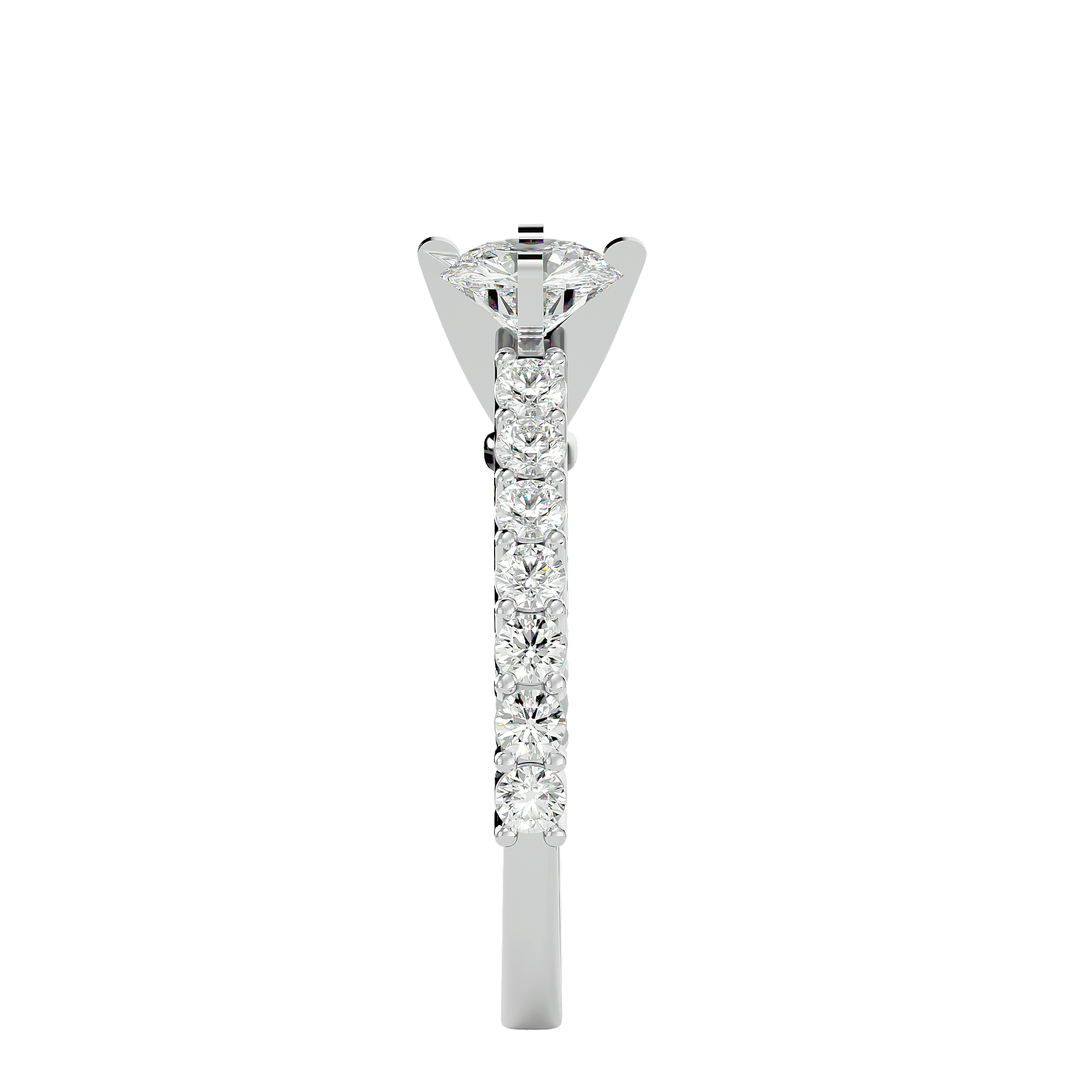 Birdie Diamond Solitaire Ring