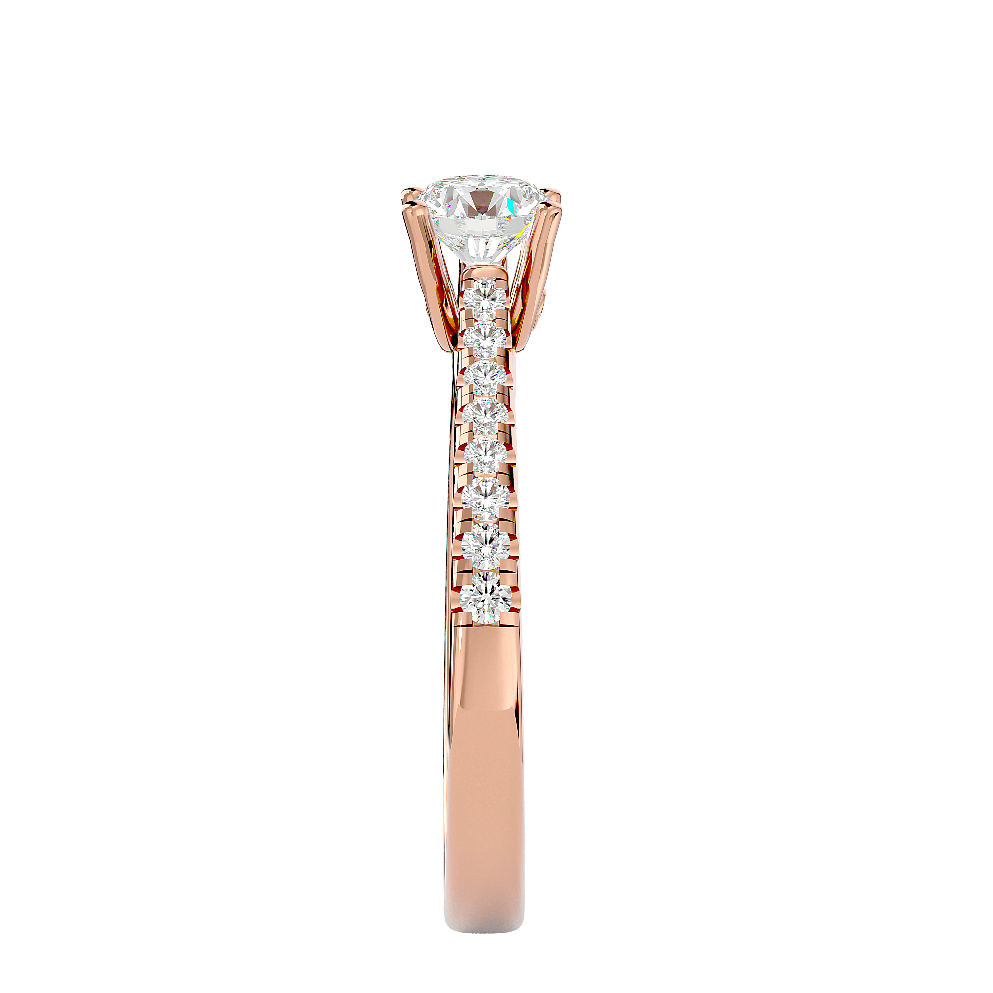 Half Carat Diamond Solitaire Ring