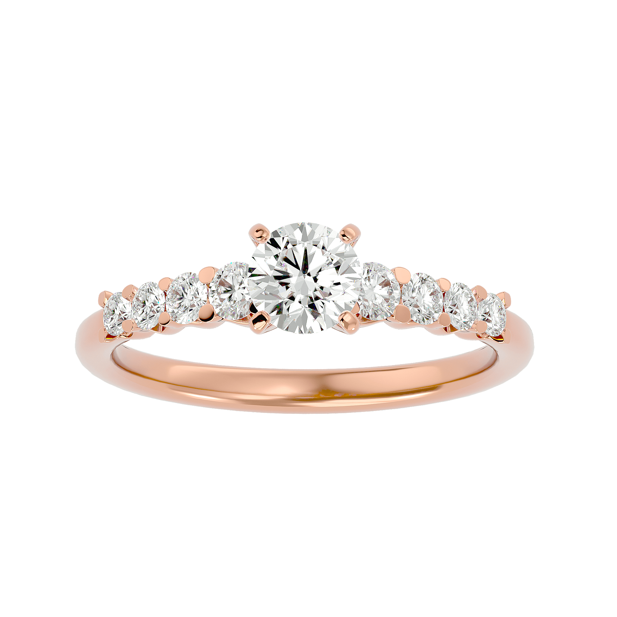Round Diamond Solitaire Ring