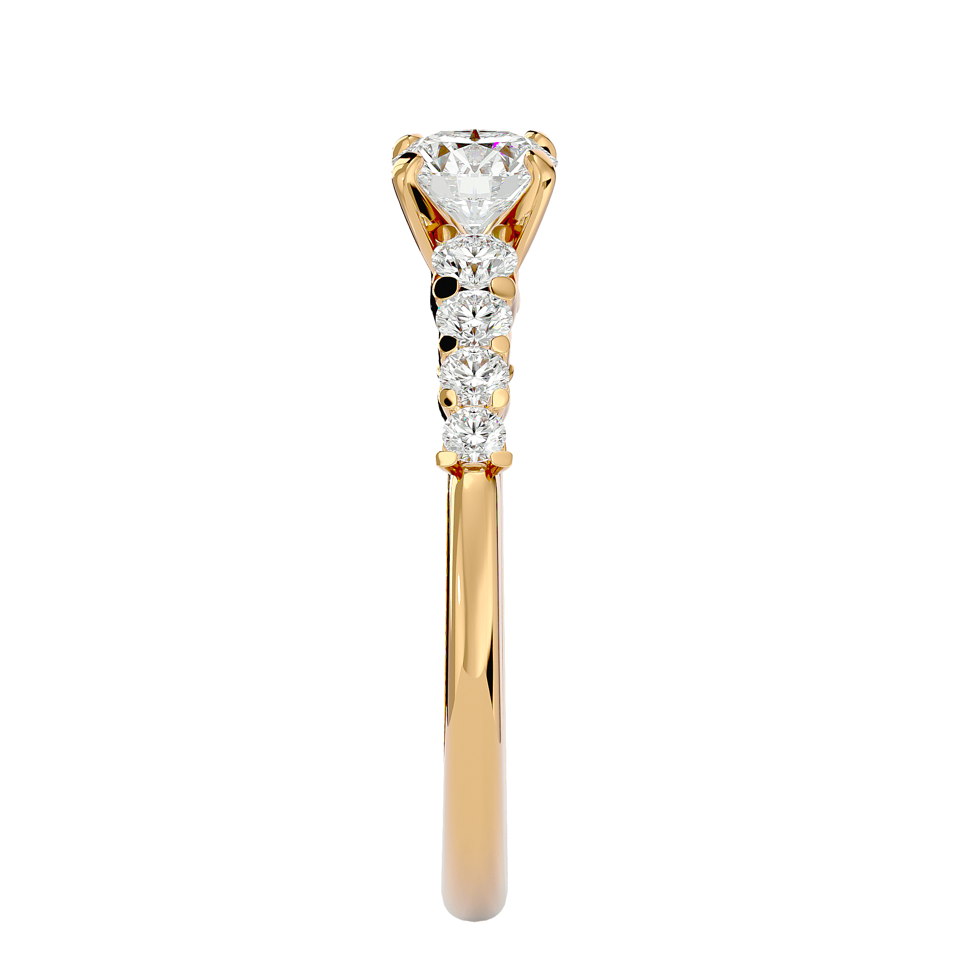 Round Diamond Solitaire Ring