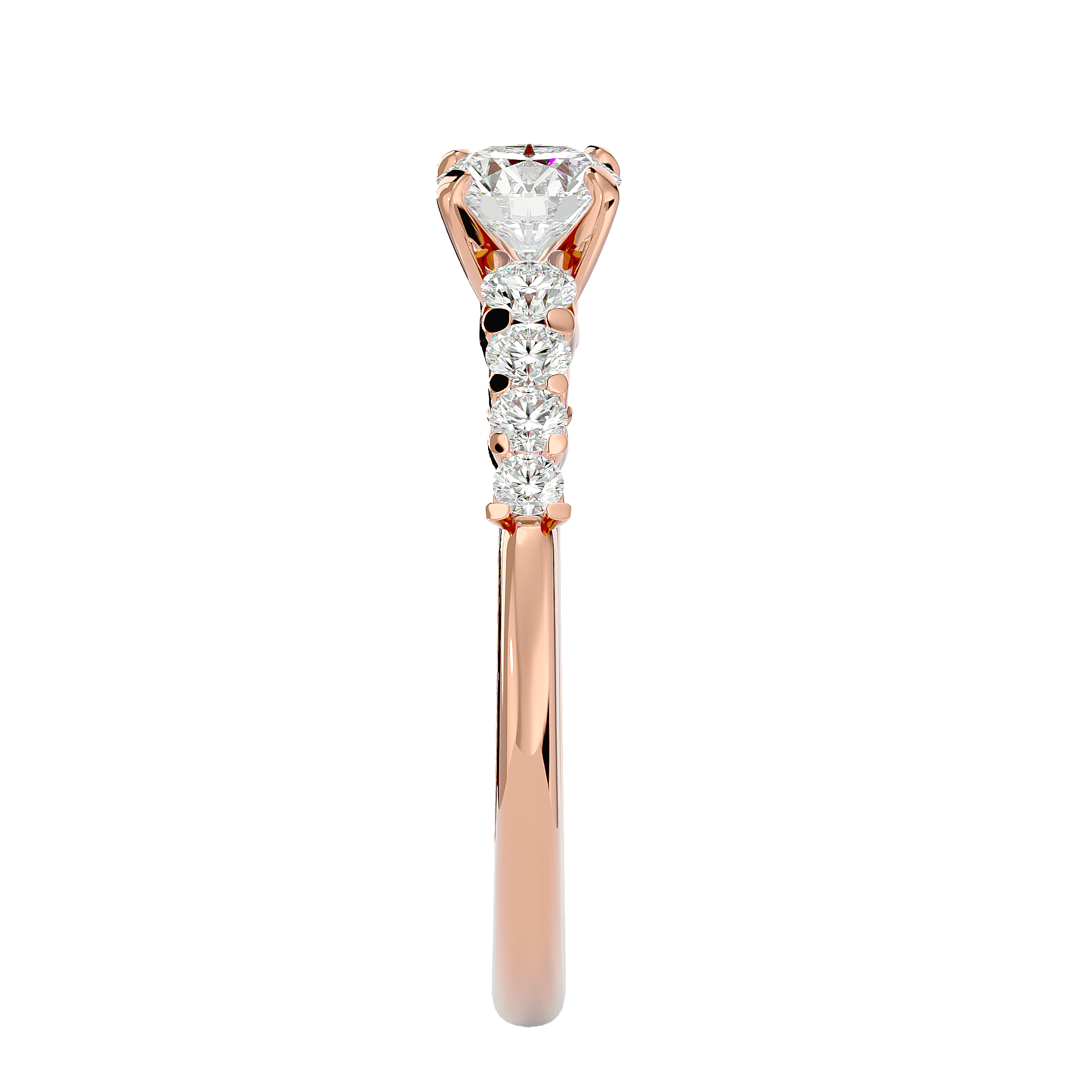 Round Diamond Solitaire Ring
