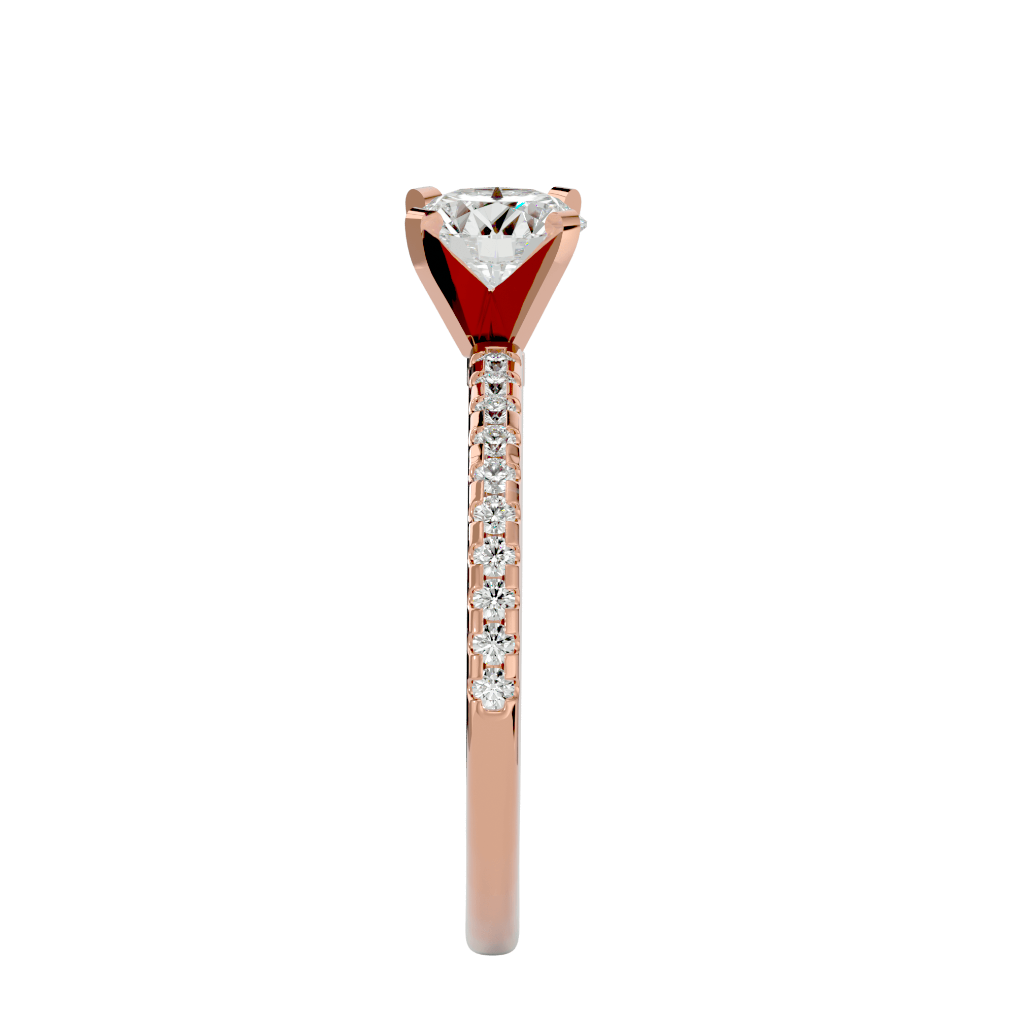 Courtney Diamond Solitaire Ring