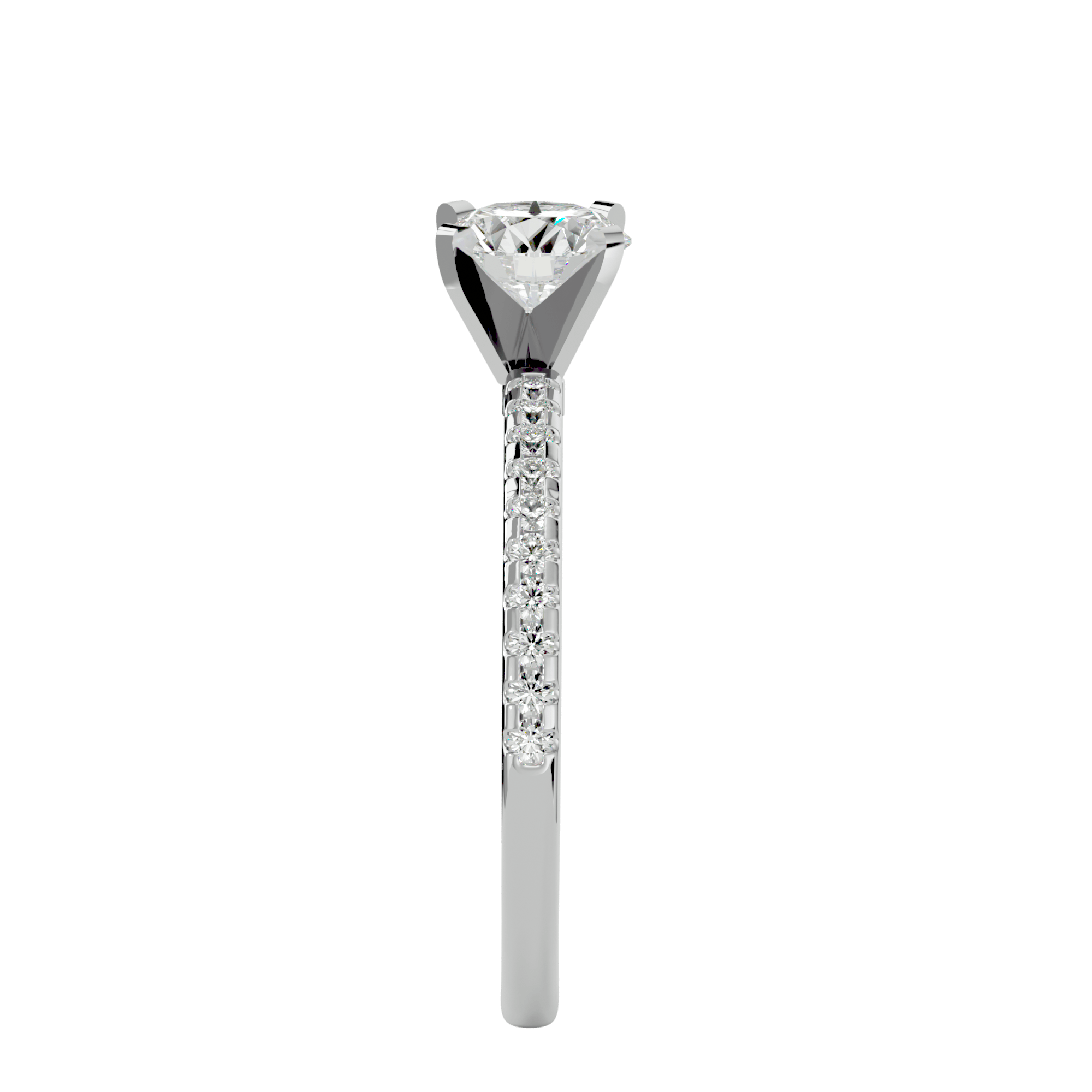 Courtney Diamond Solitaire Ring