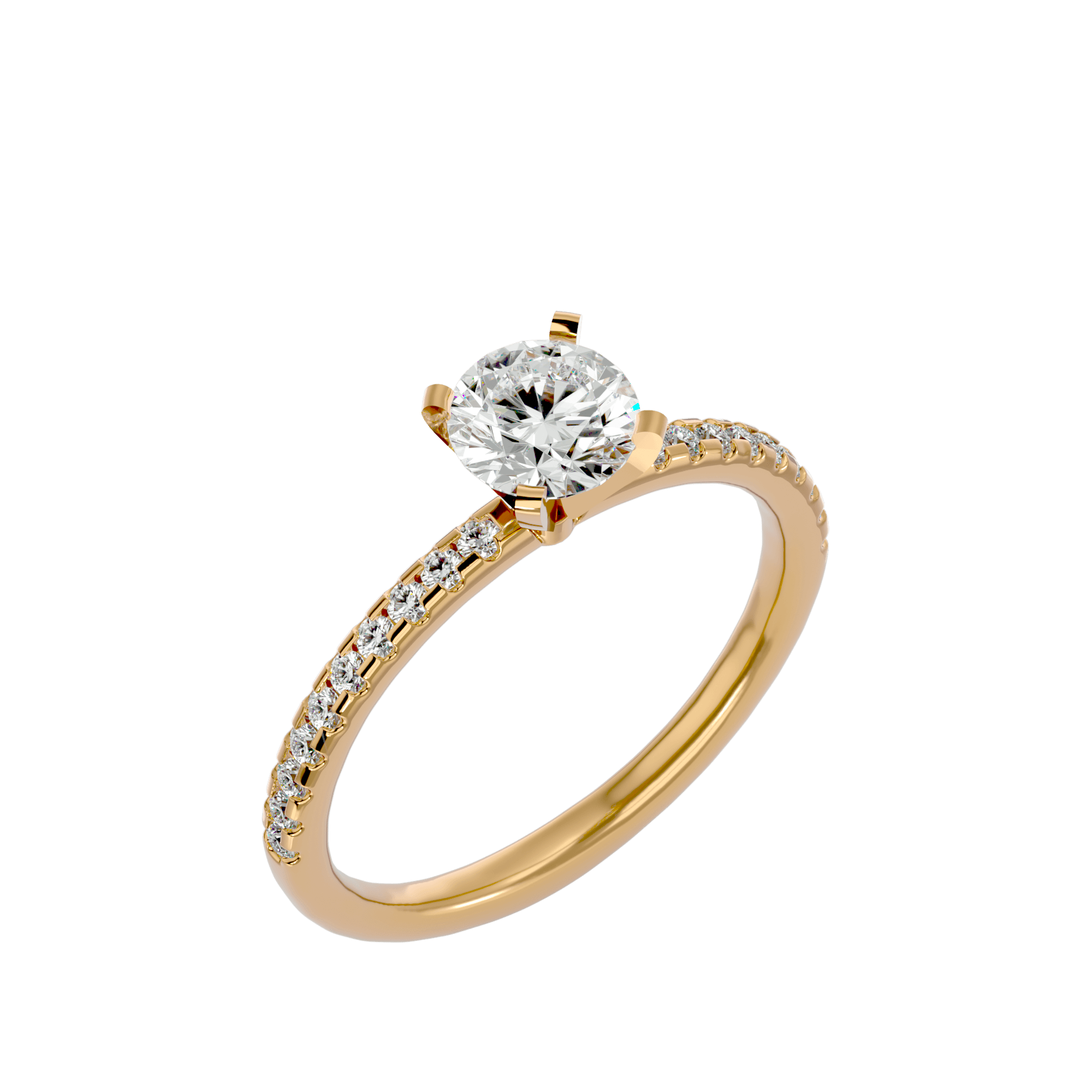 Courtney Diamond Solitaire Ring