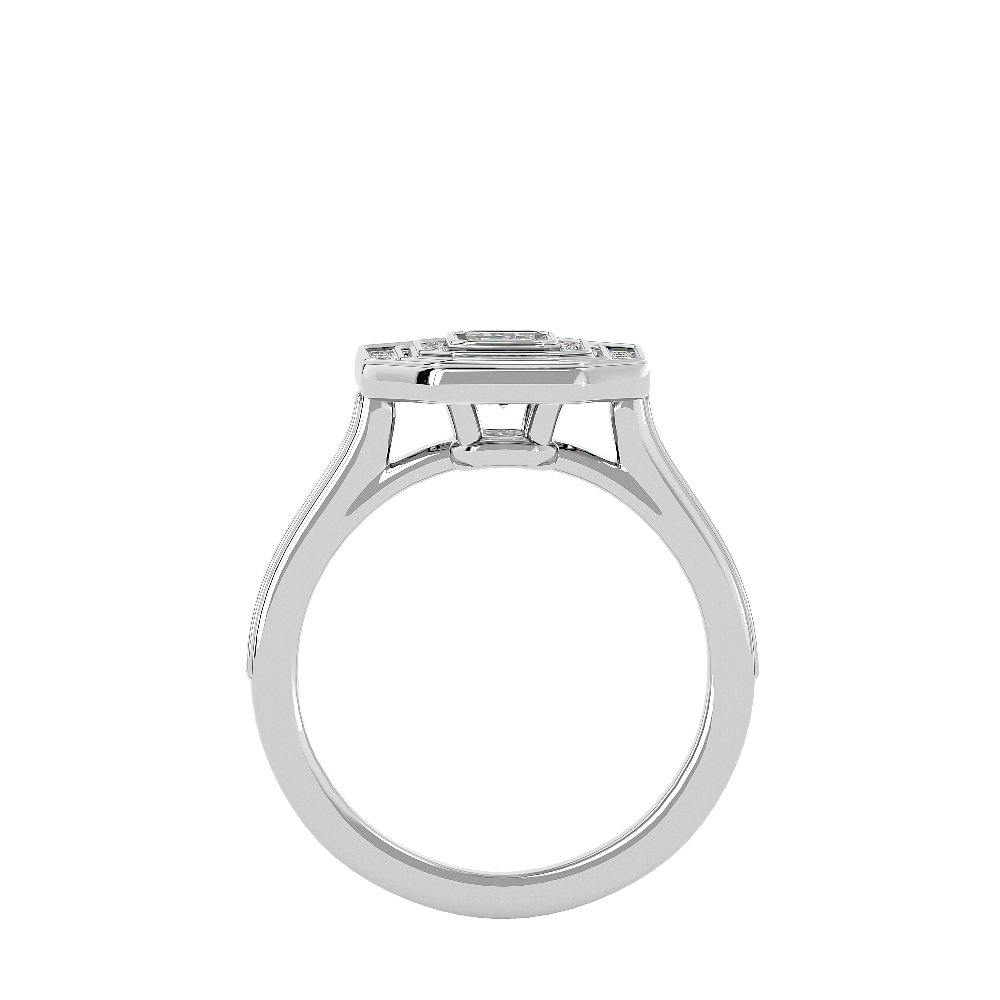 Paola Diamond Halo Ring