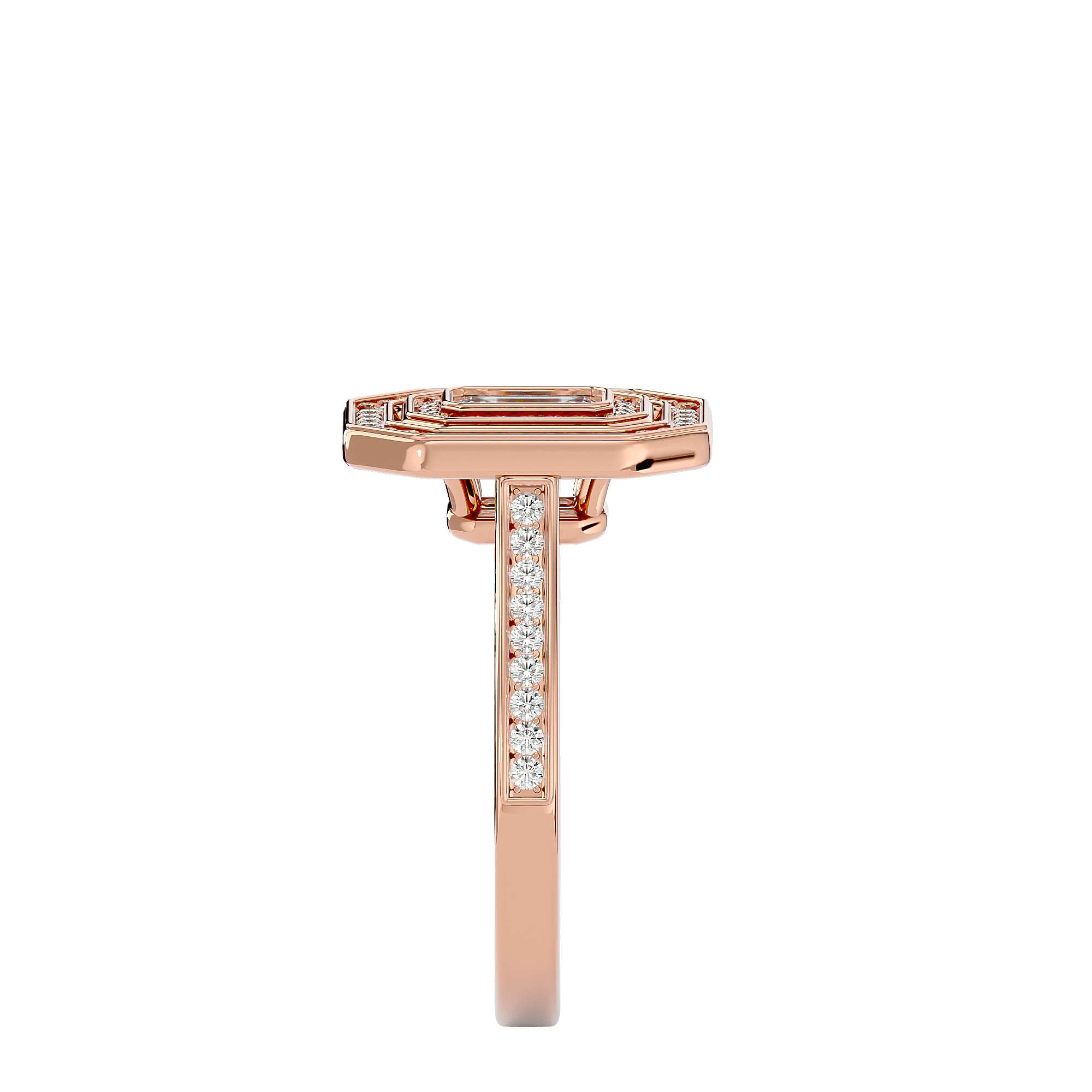 Paola Diamond Halo Ring