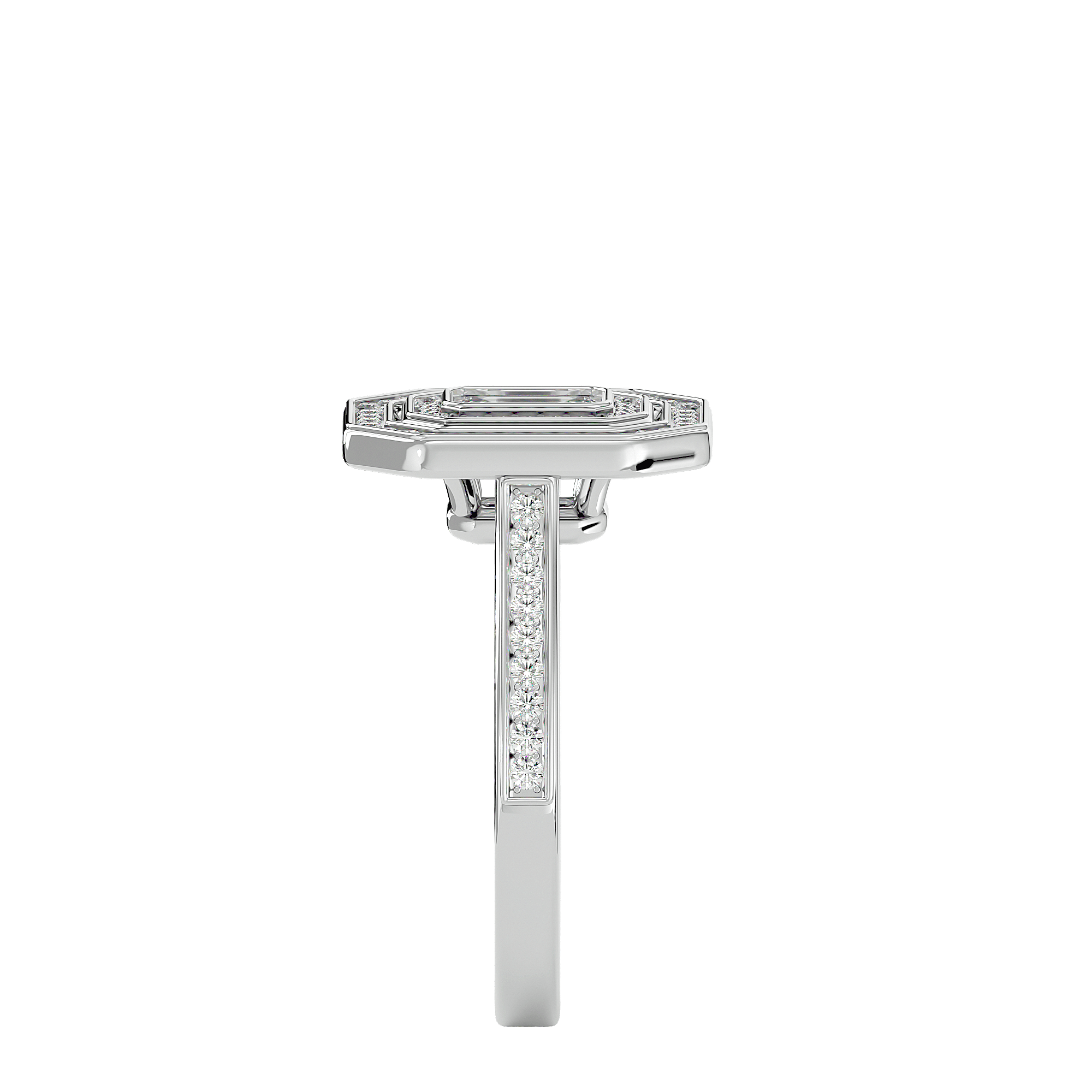 Paola Diamond Halo Ring