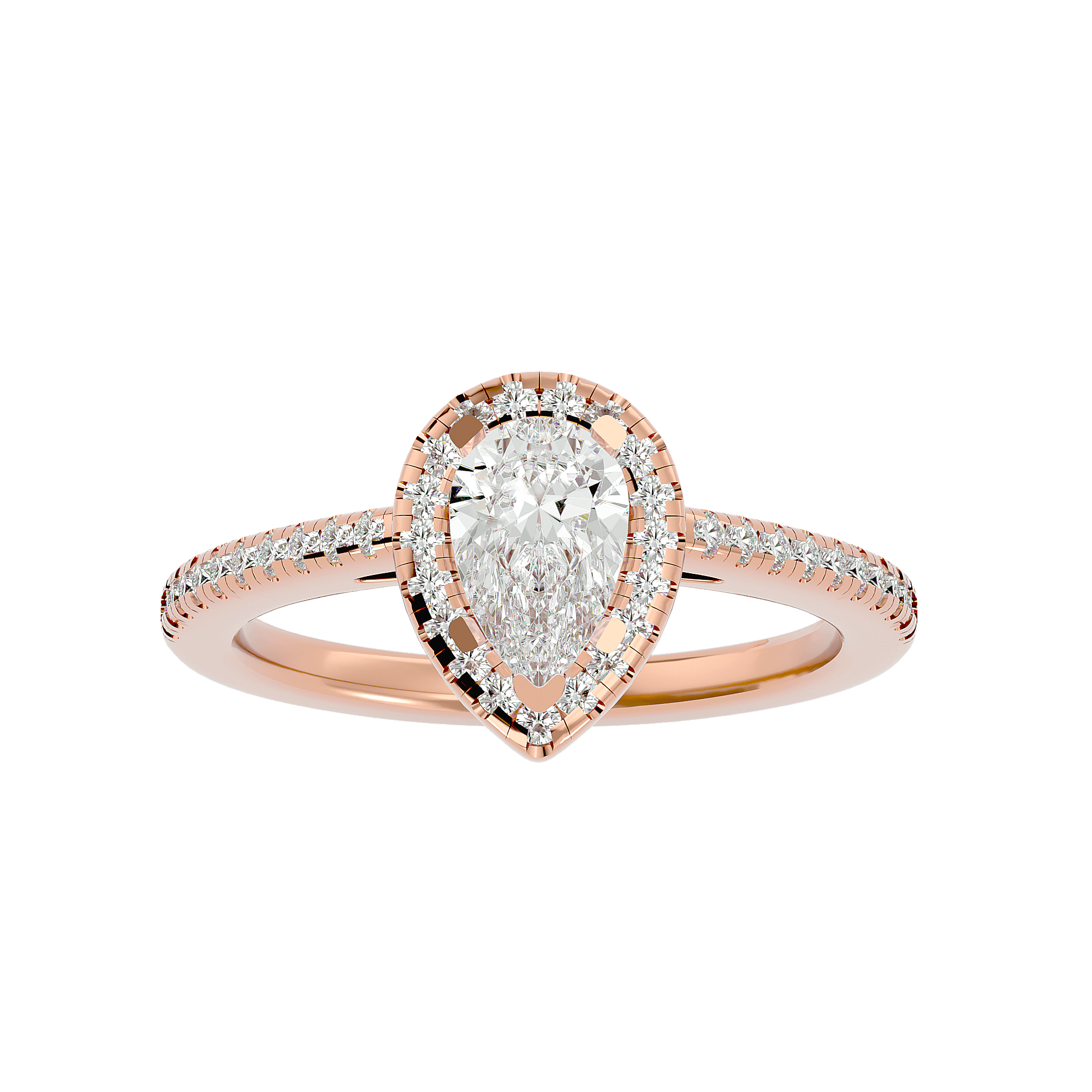 Cecelia Diamond Halo Ring