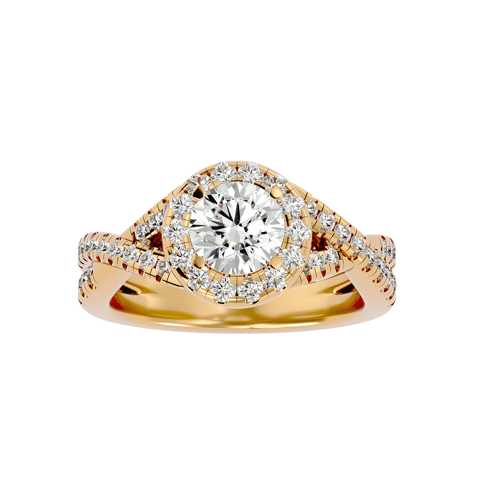 Janessa Diamond Halo Ring