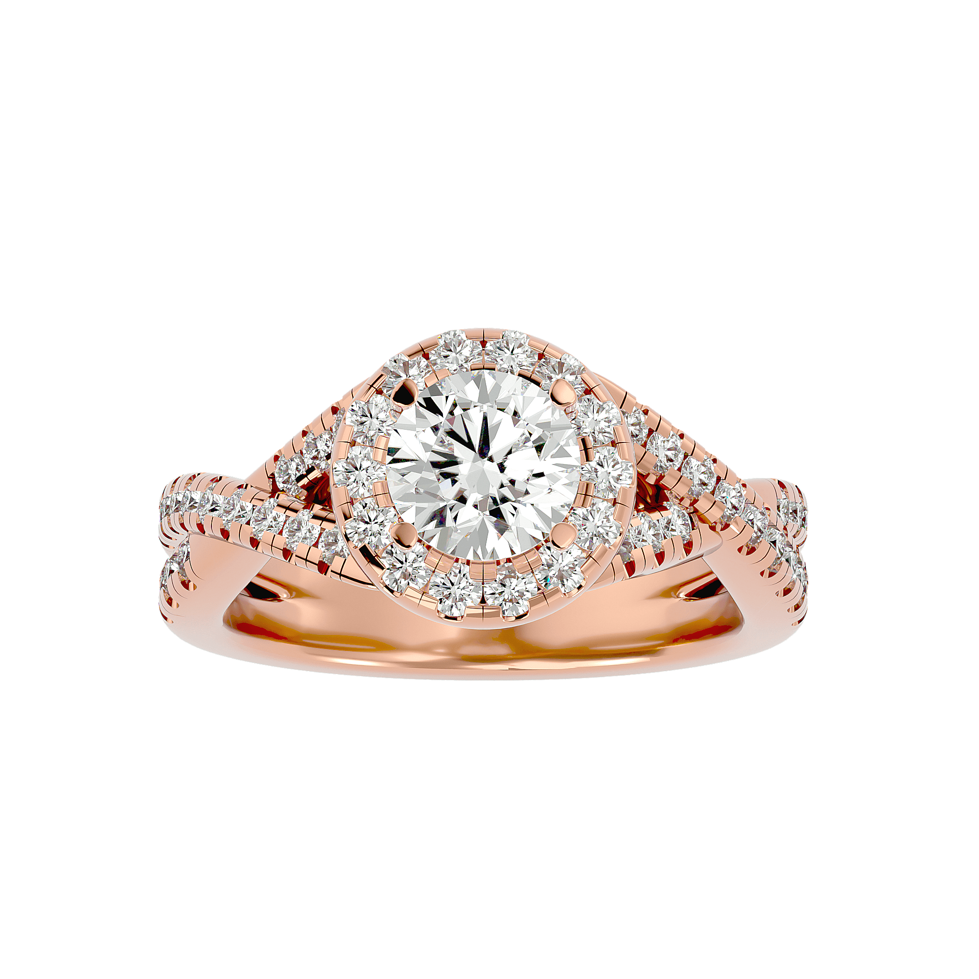 Janessa Diamond Halo Ring