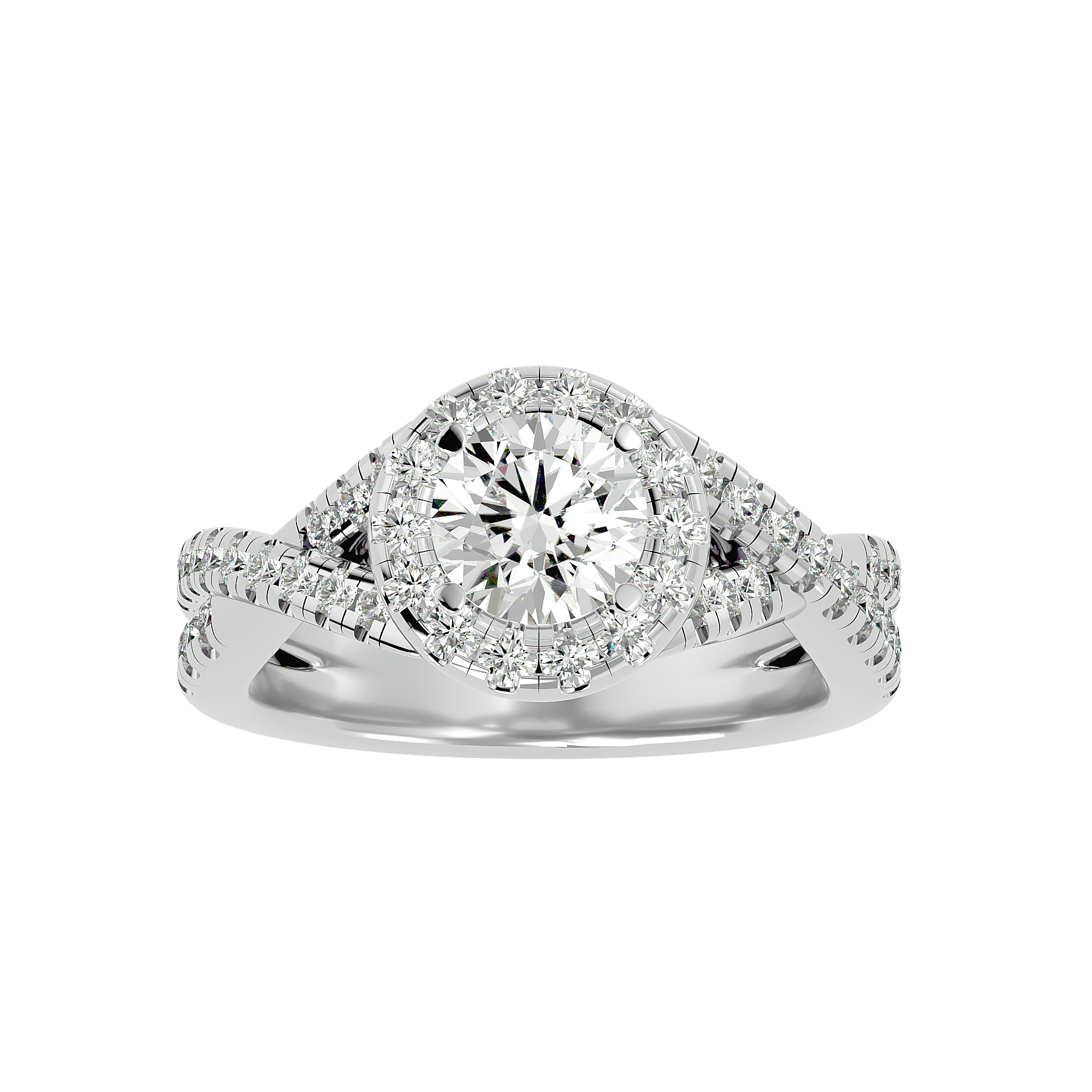 Janessa Diamond Halo Ring