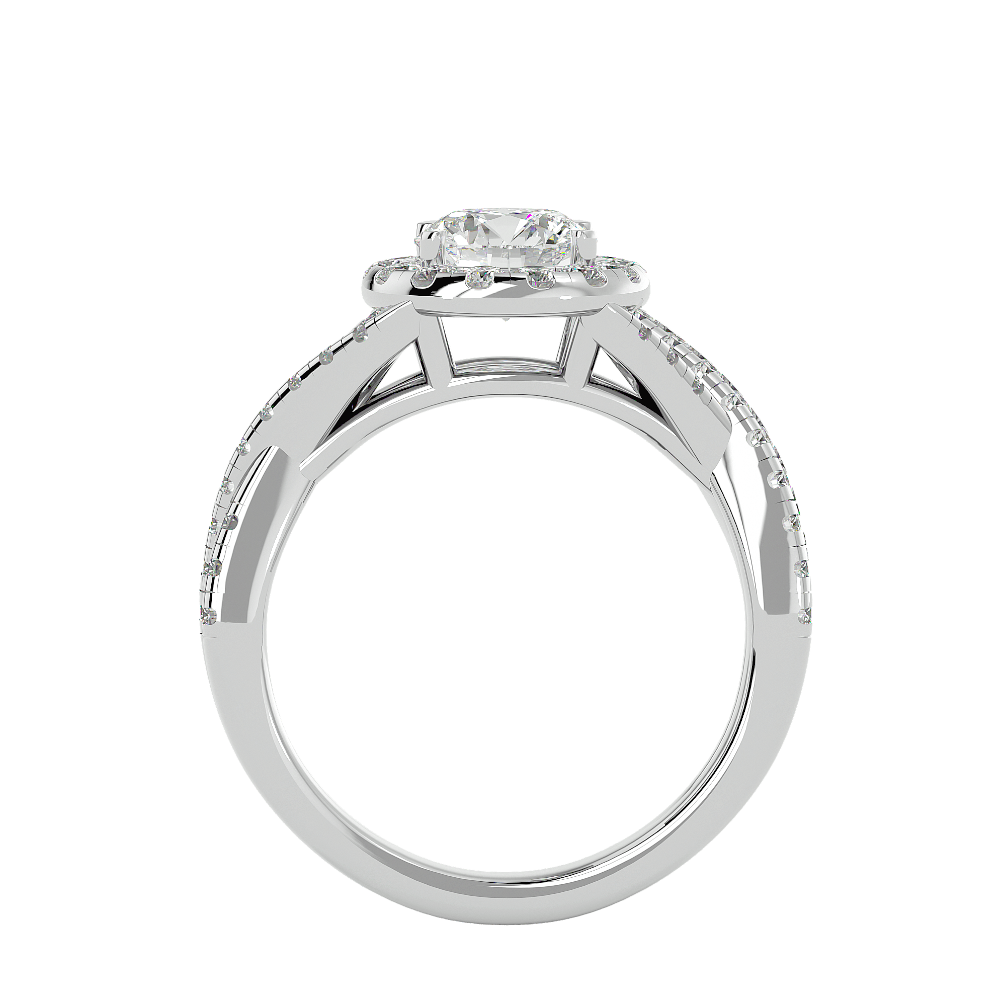 Janessa Diamond Halo Ring
