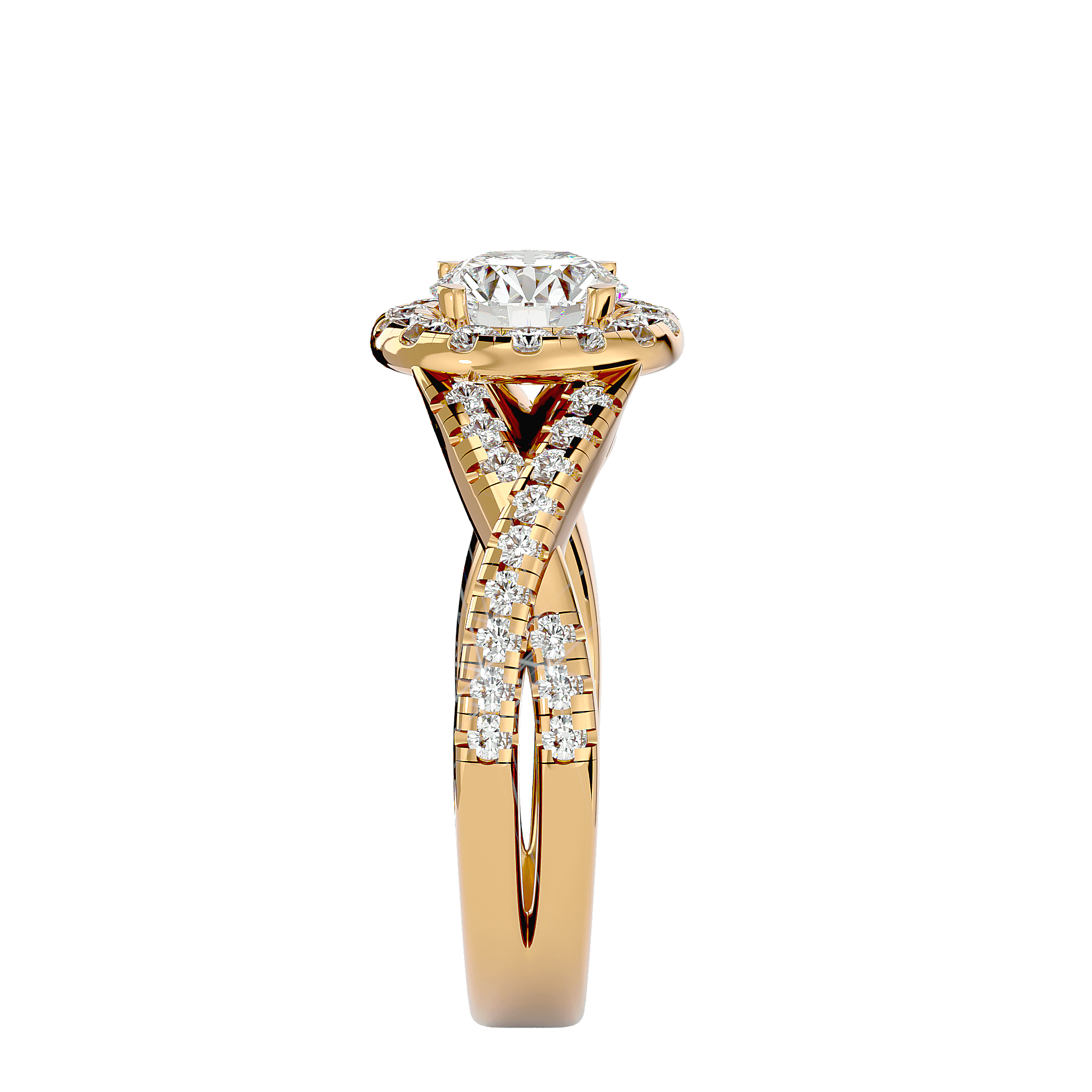 Janessa Diamond Halo Ring