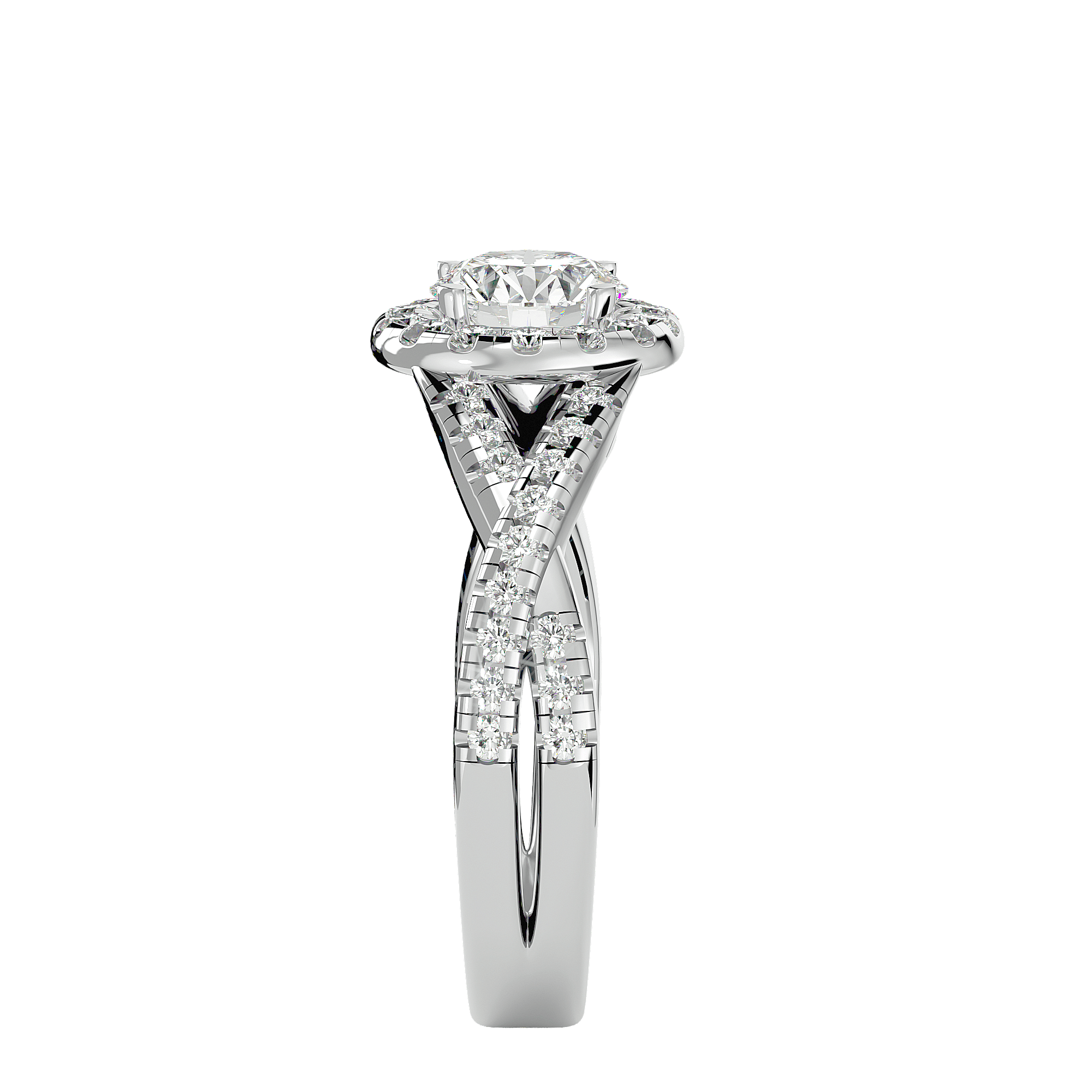 Janessa Diamond Halo Ring