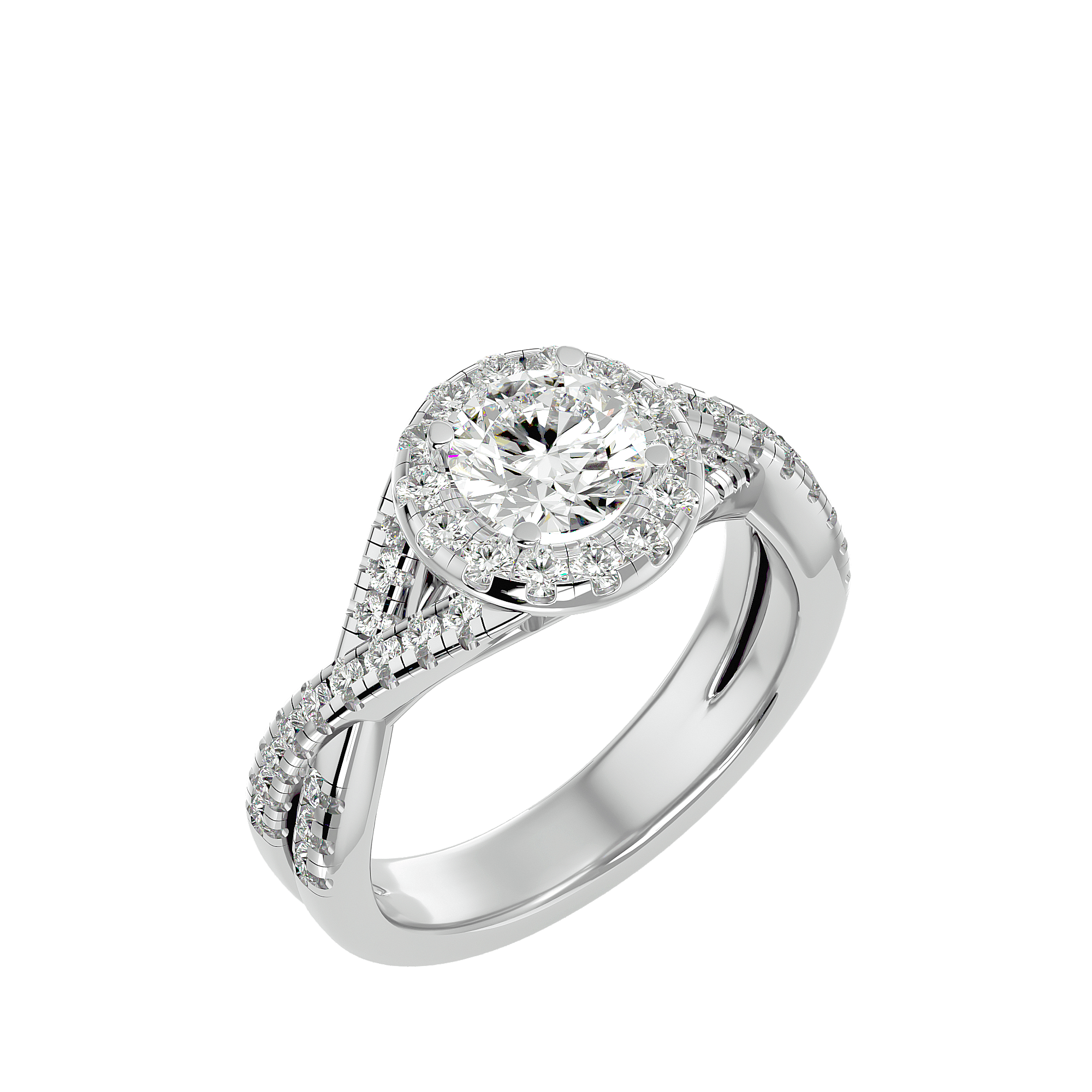 Janessa Diamond Halo Ring