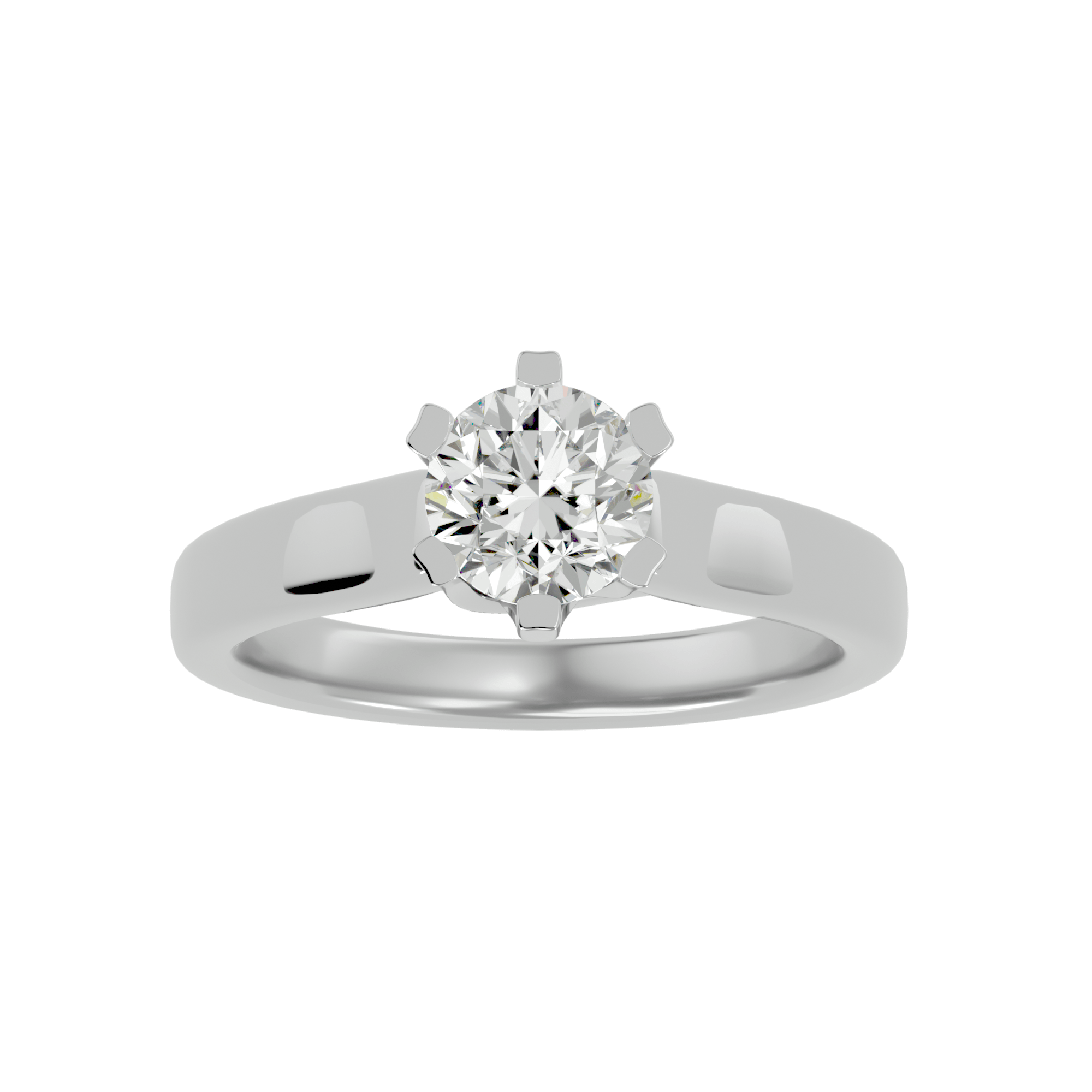 Leah Single Solitaire Ring