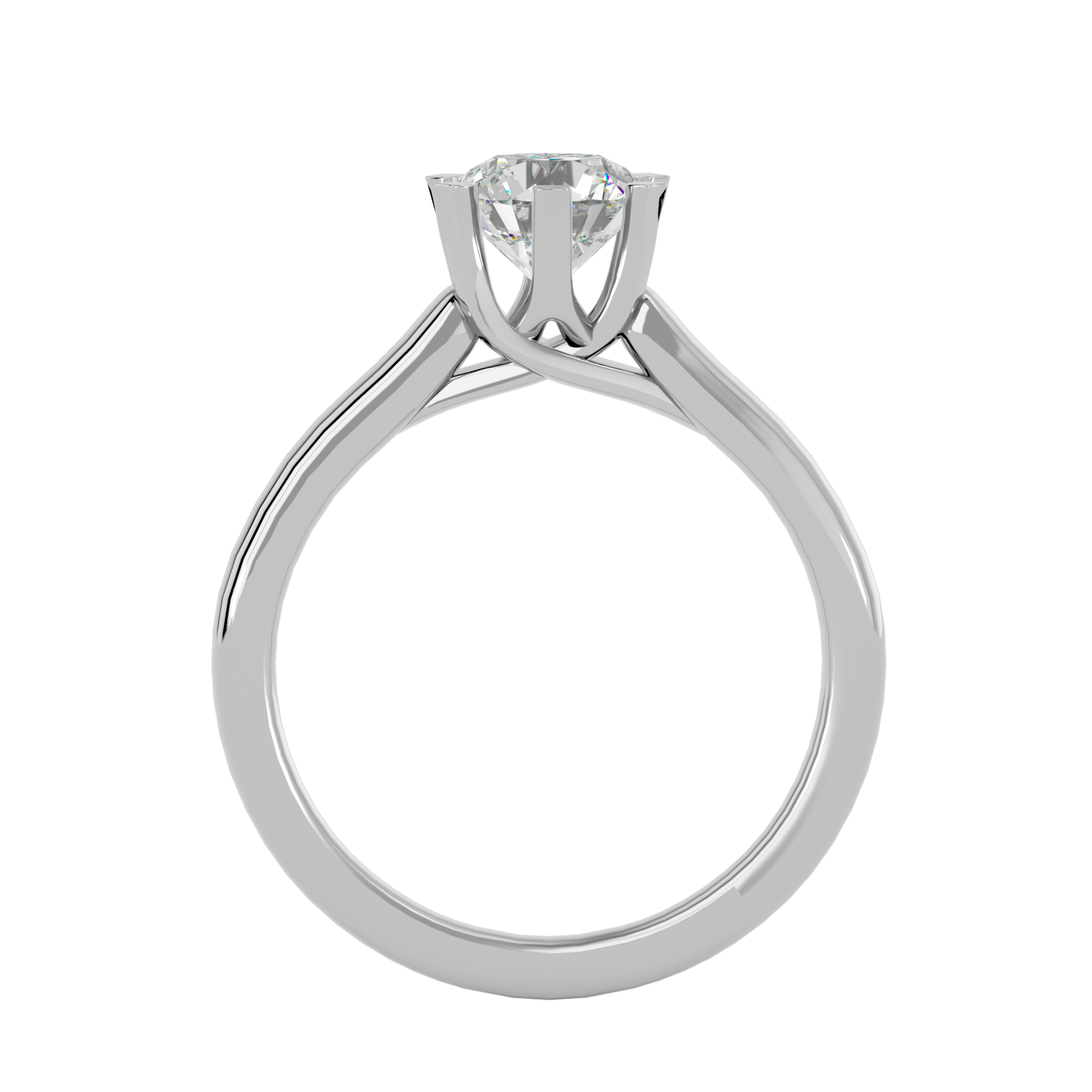 Leah Single Solitaire Ring