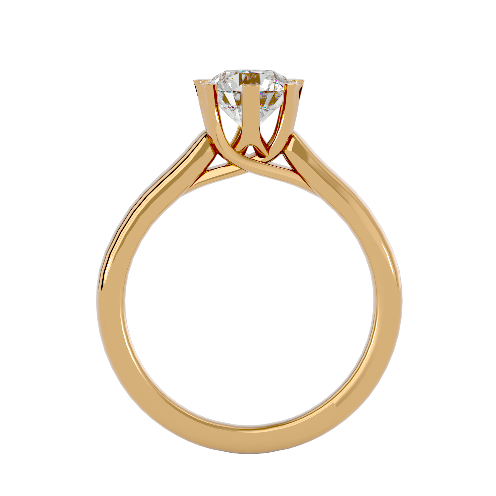 Leah Single Solitaire Ring