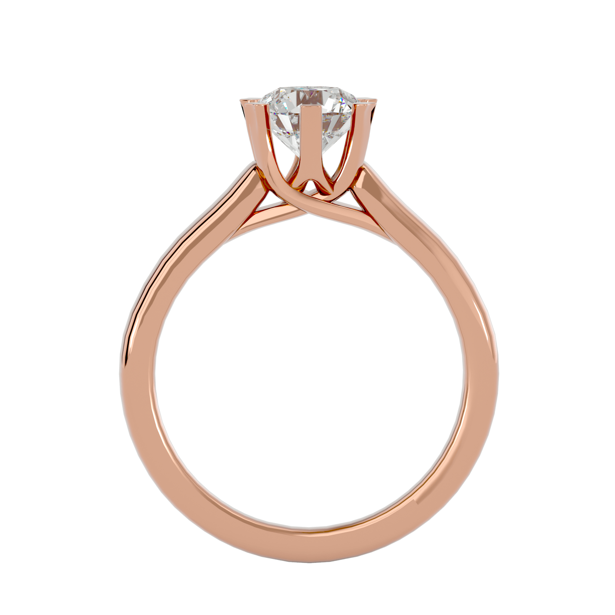 Leah Single Solitaire Ring