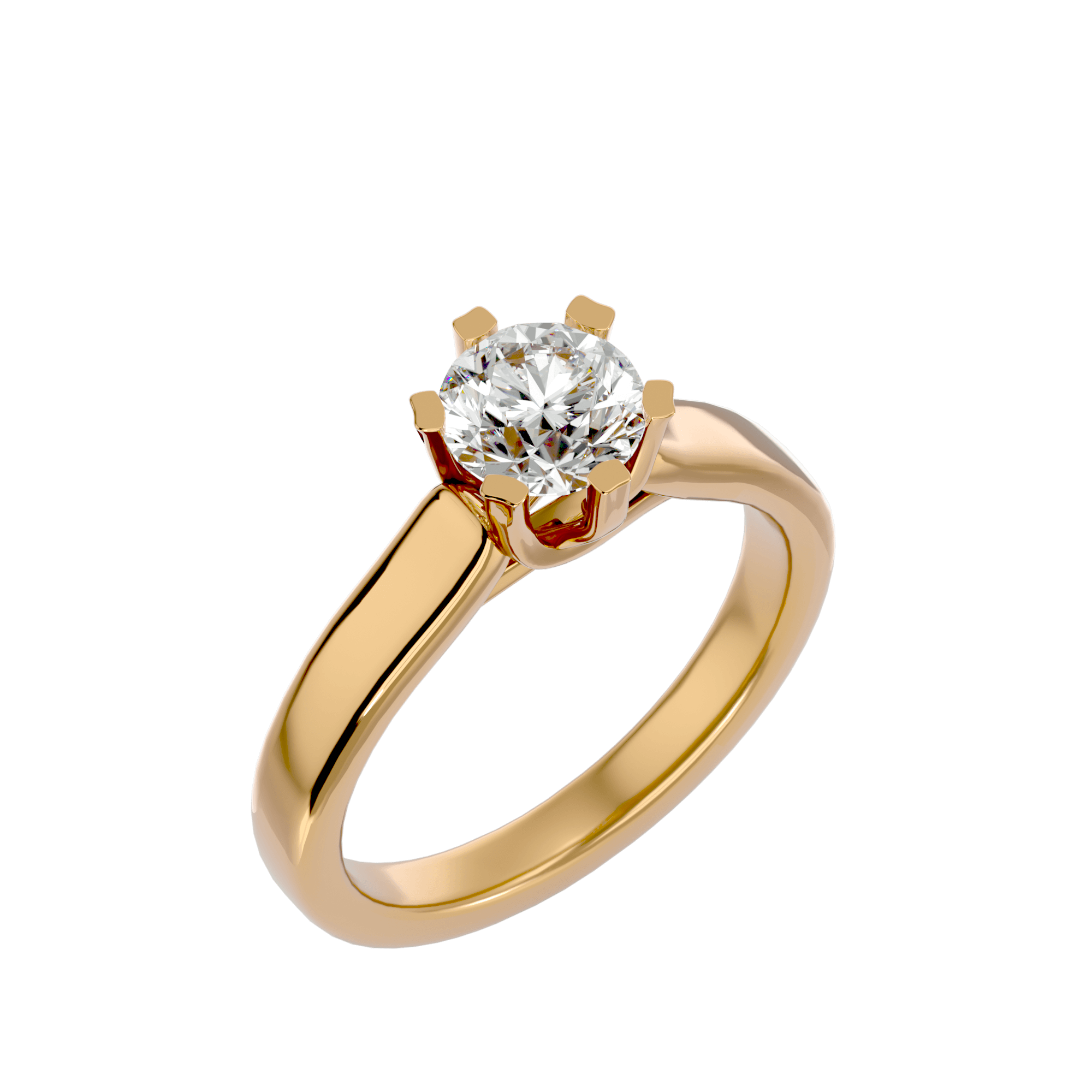 Leah Single Solitaire Ring