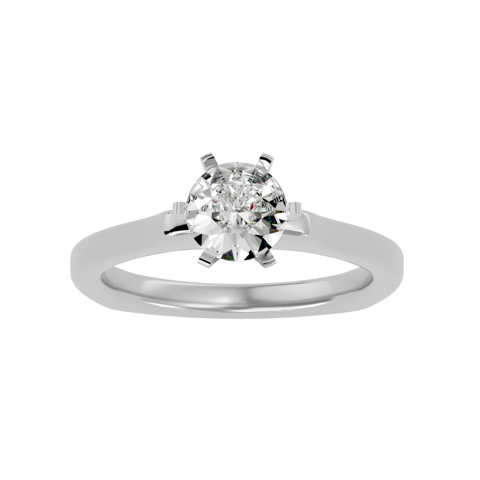 Irene Single Solitaire Ring