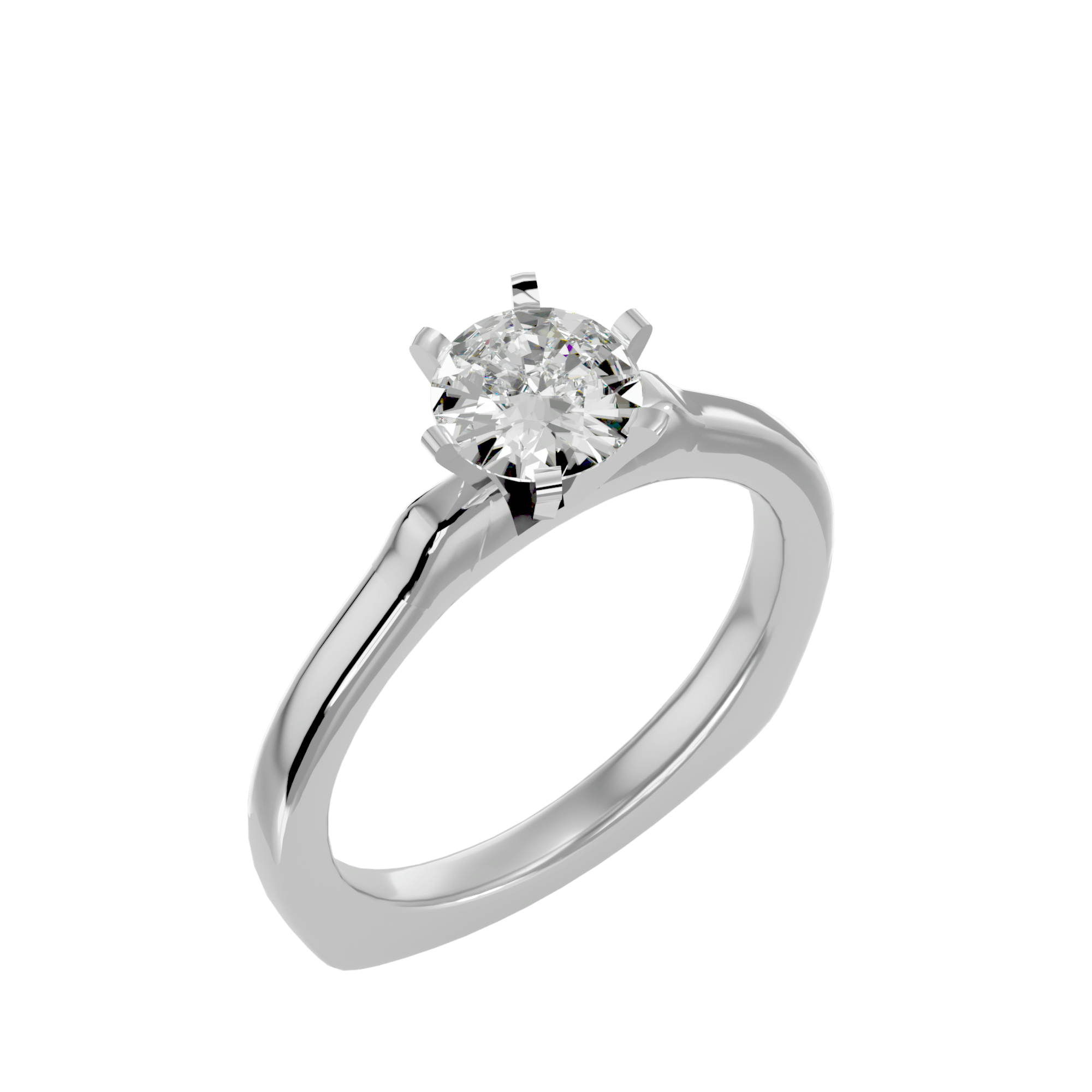 Irene Single Solitaire Ring
