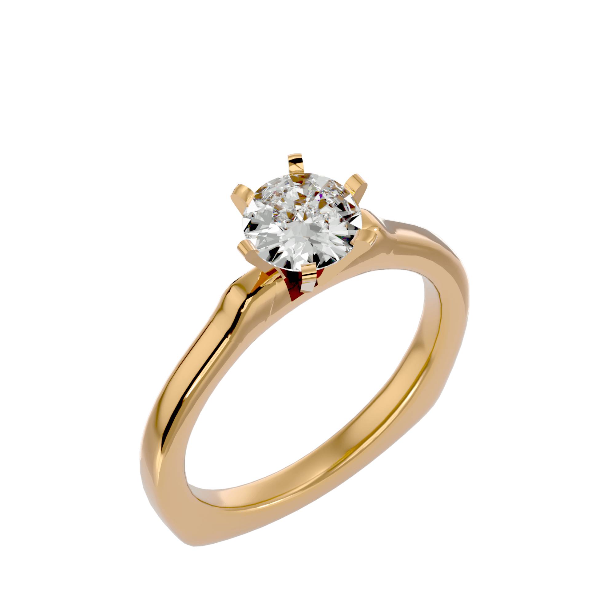 Irene Single Solitaire Ring