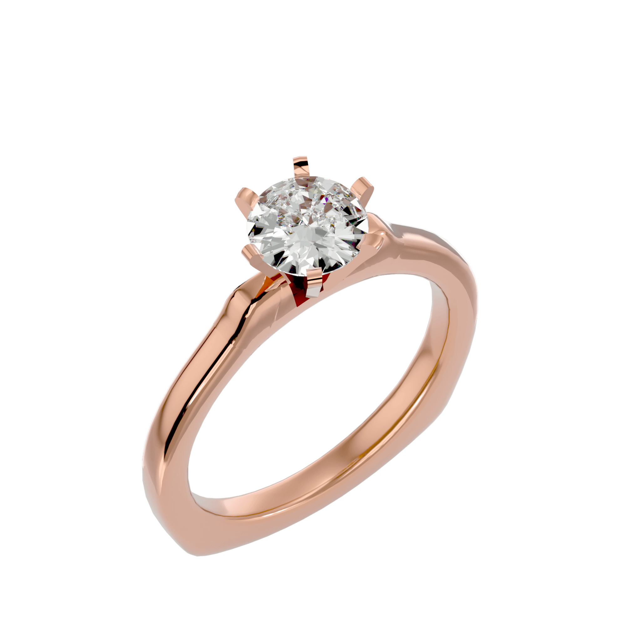 Irene Single Solitaire Ring