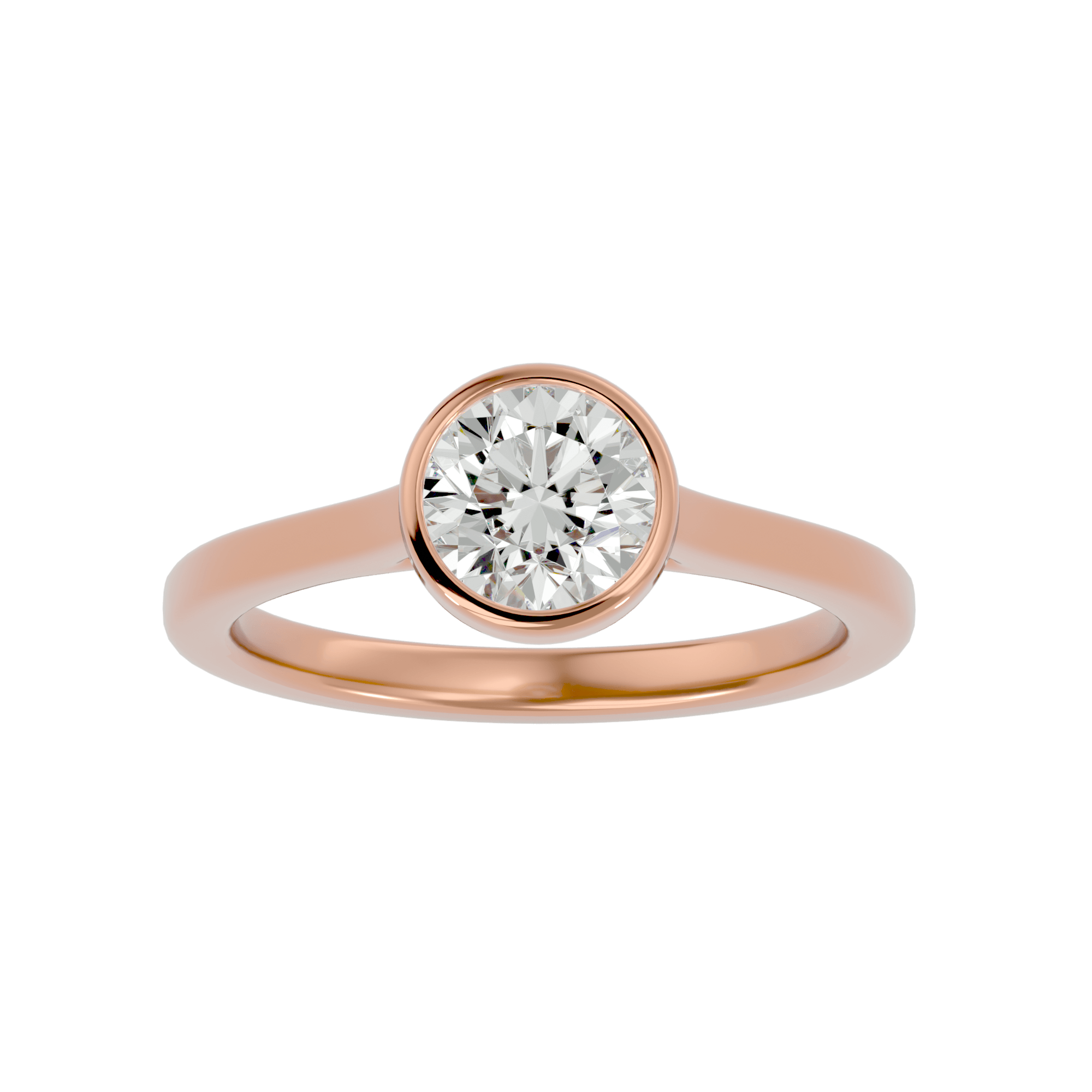 Aster Single Solitaire Ring