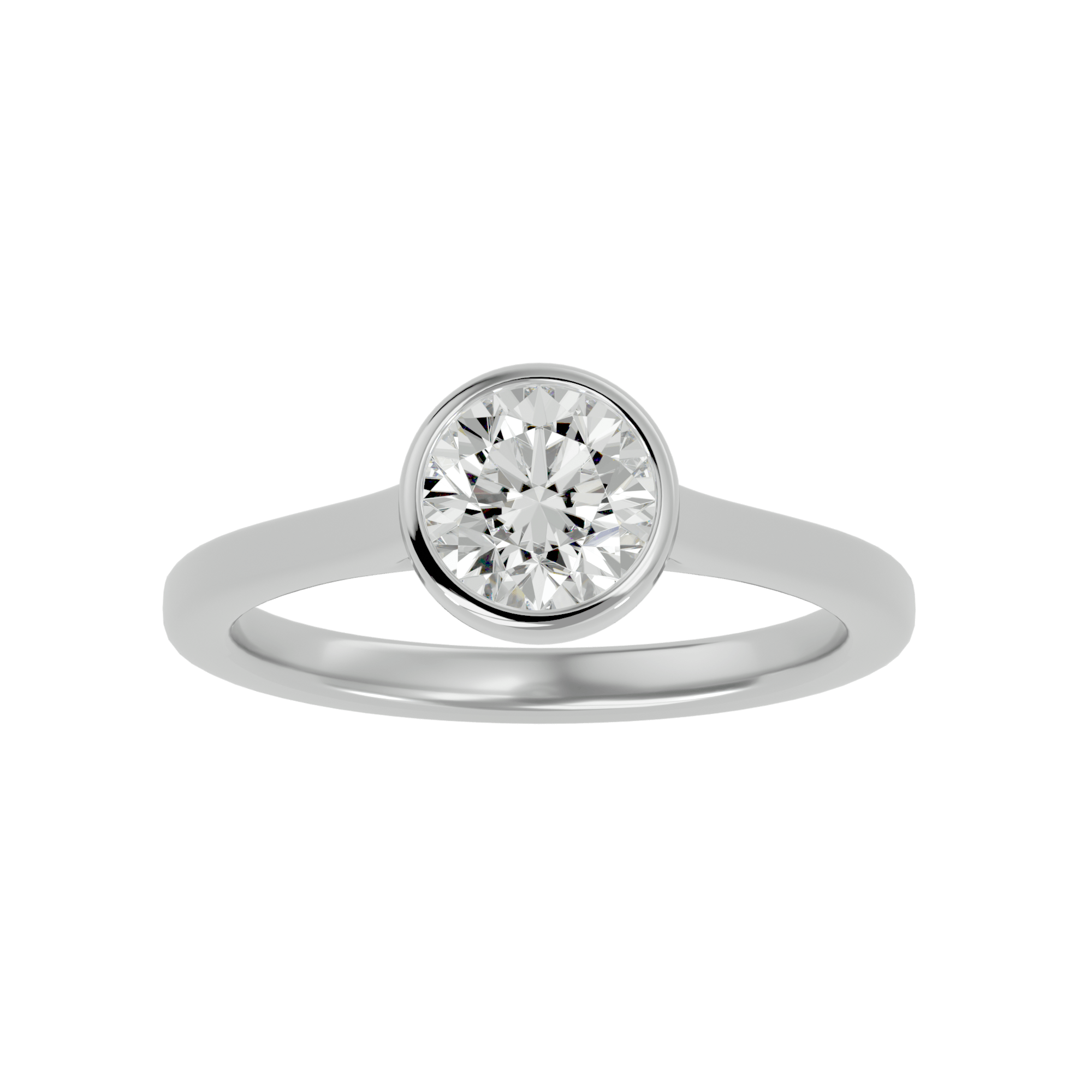Aster Single Solitaire Ring