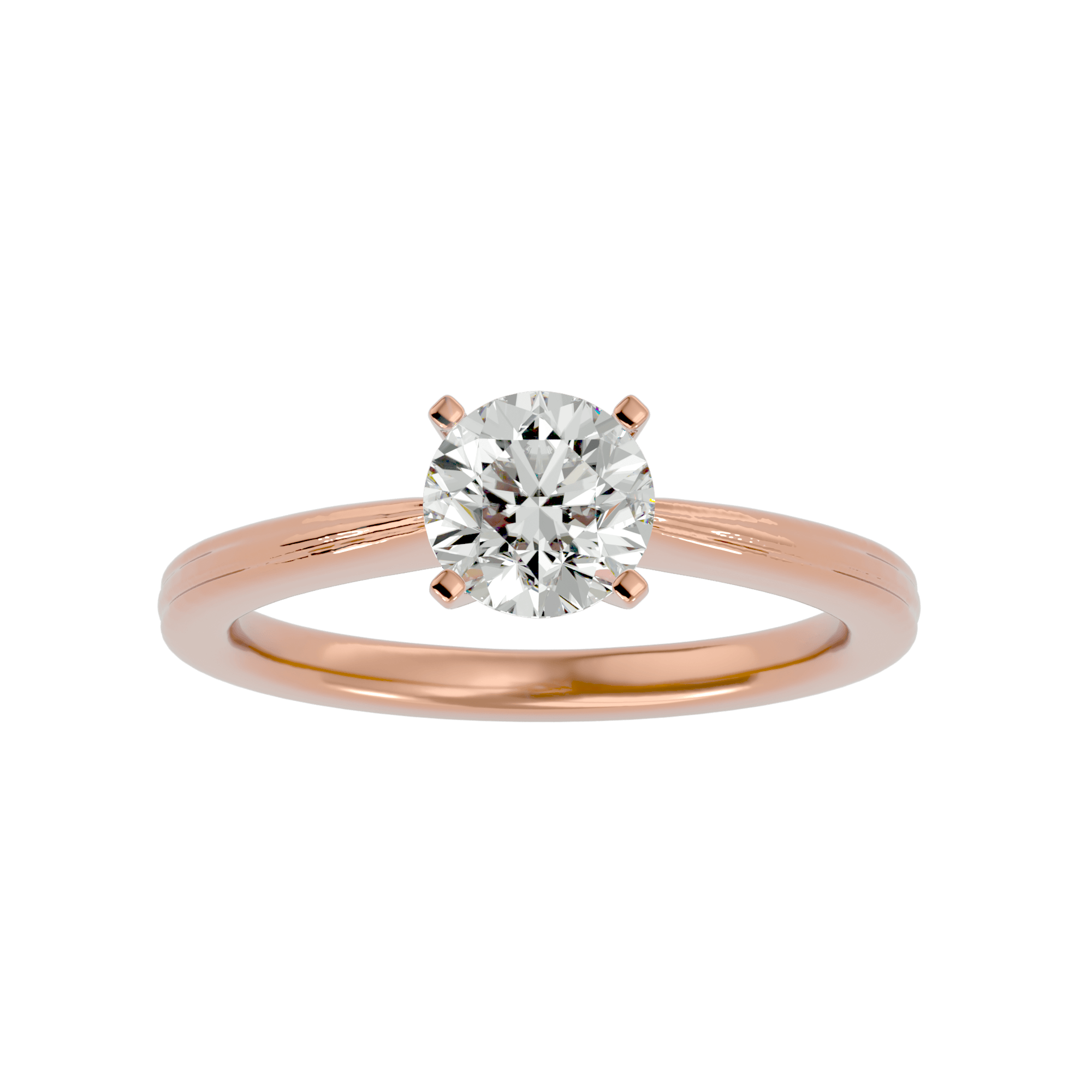 Lily Single Solitaire Ring