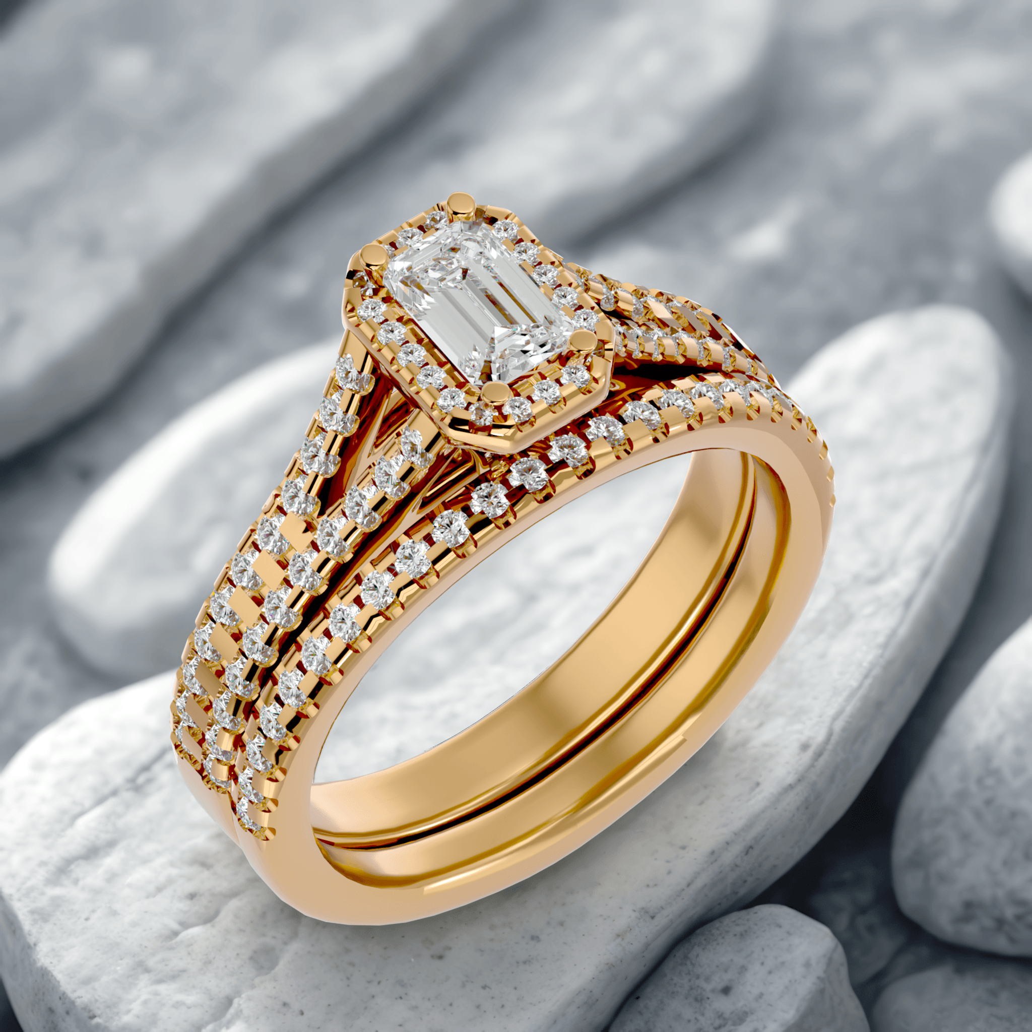 Margo Diamond Ring with Band