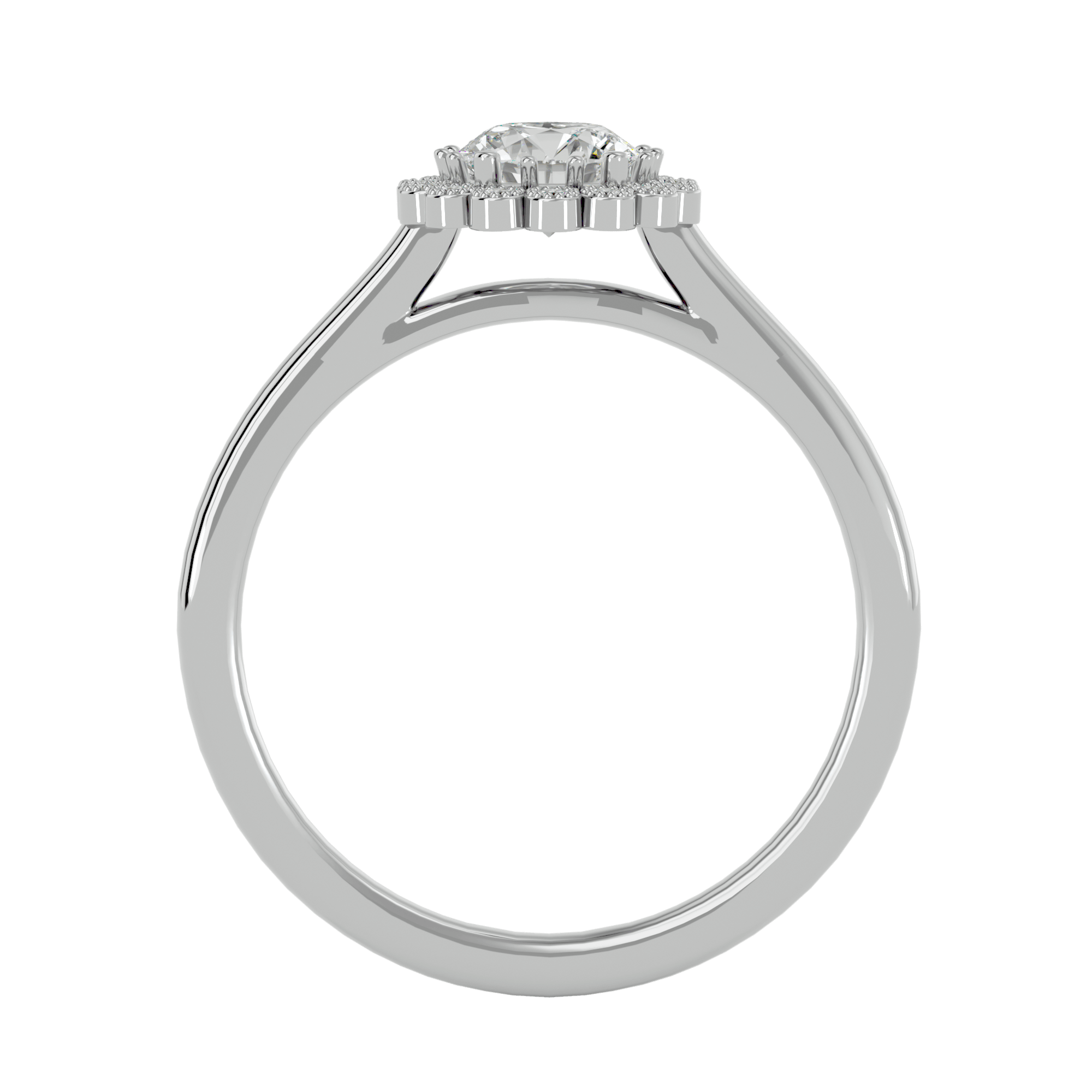 Robin Diamond Halo Ring