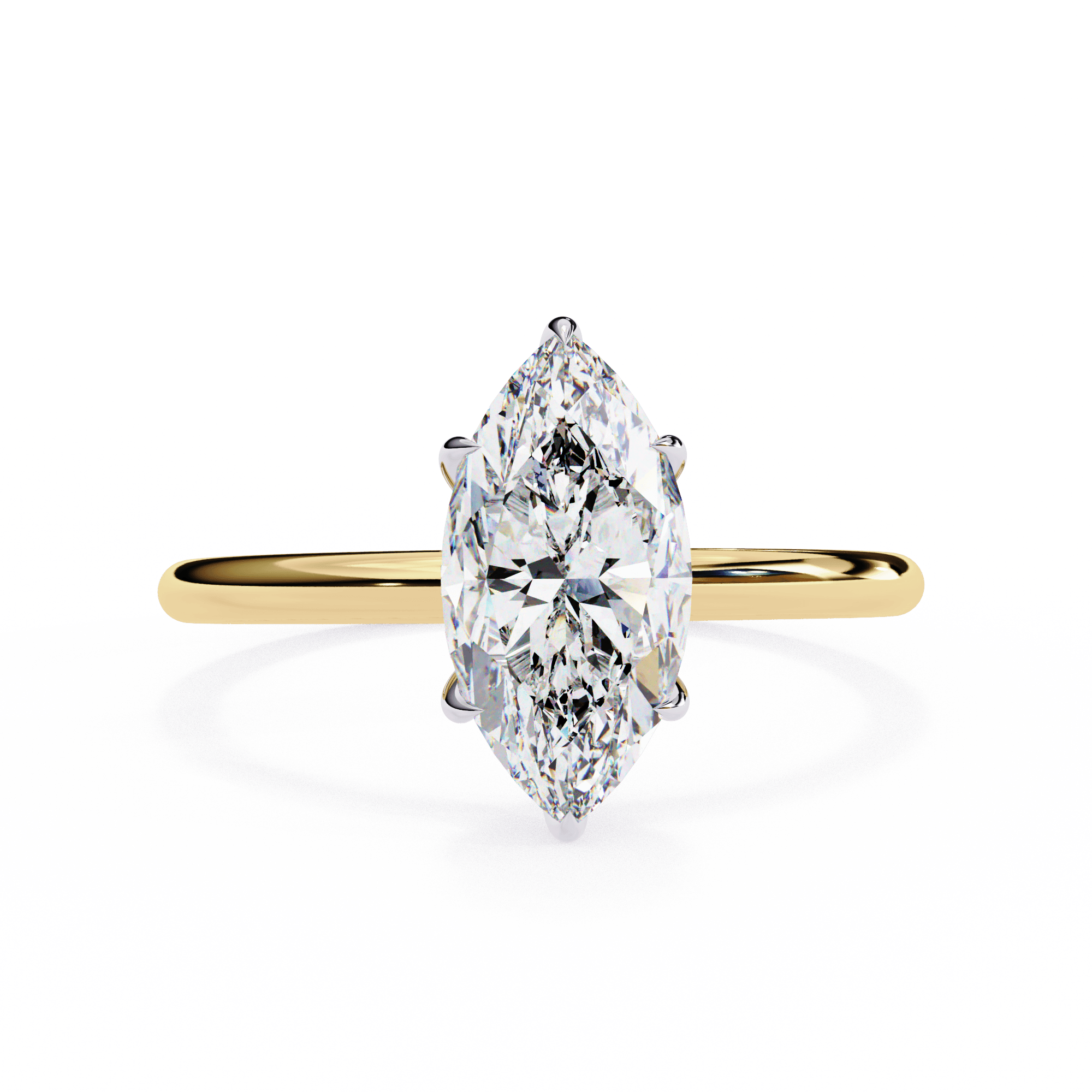 1 carat marquese diamond ring