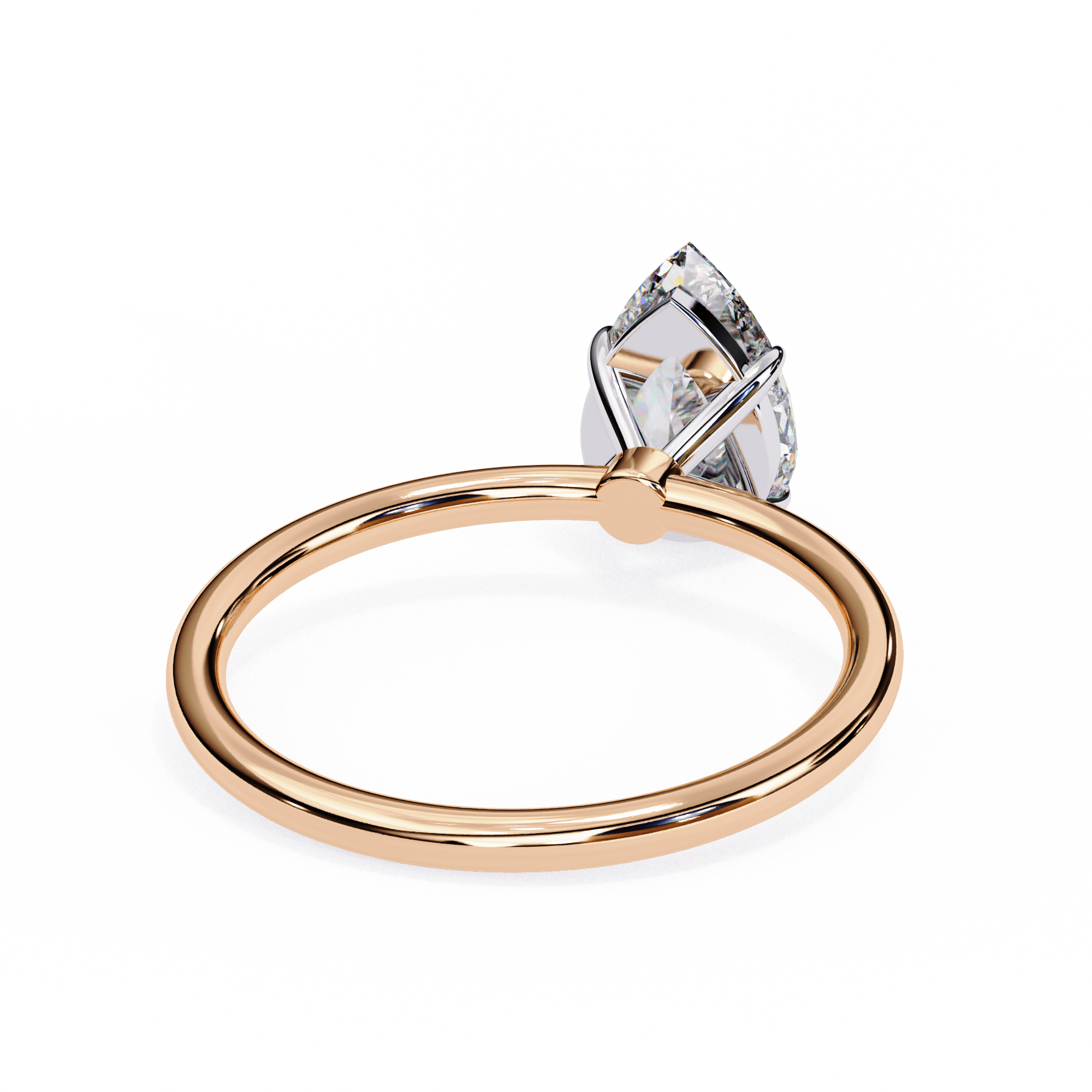 1 carat pear Diamond Ring