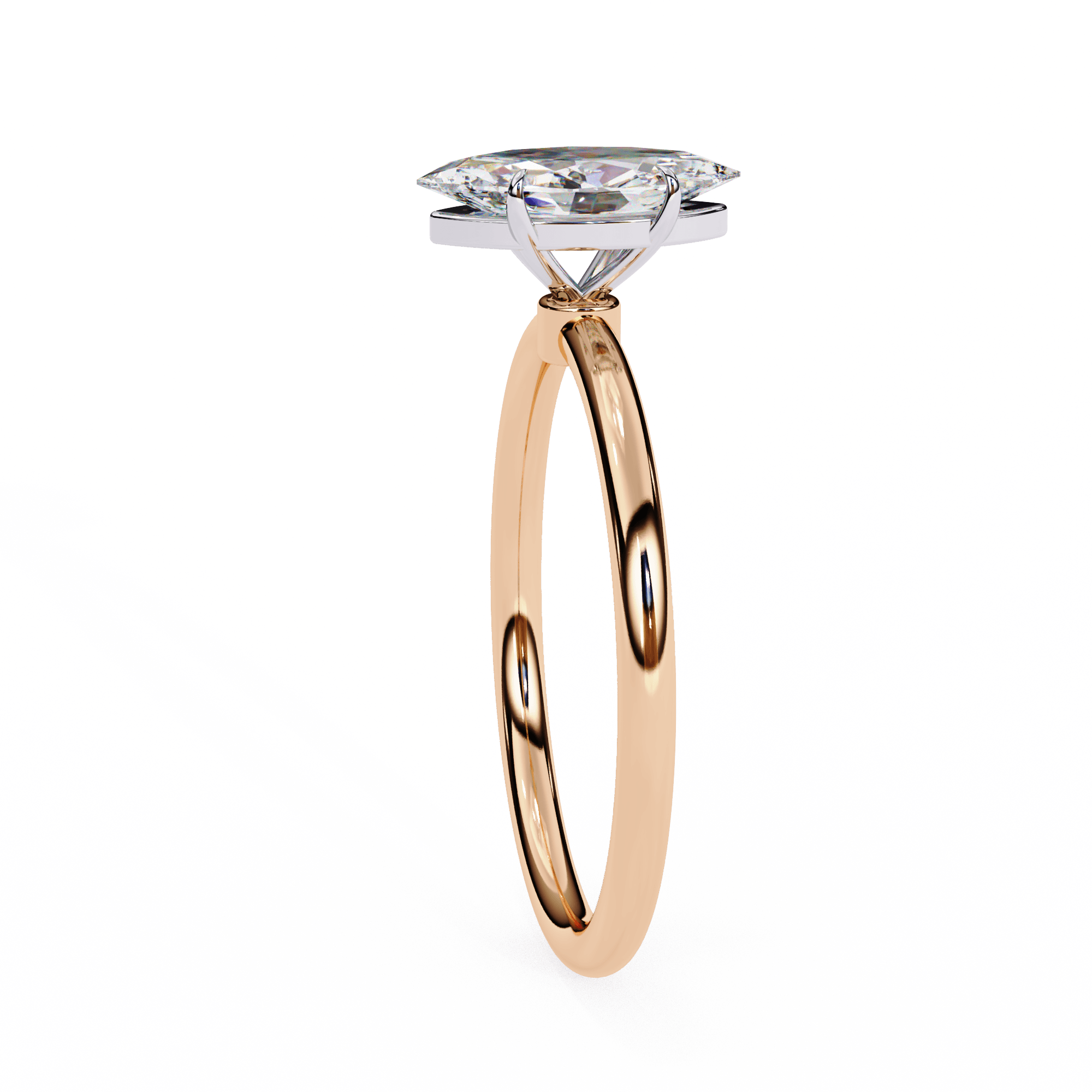 1 carat marquese diamond ring