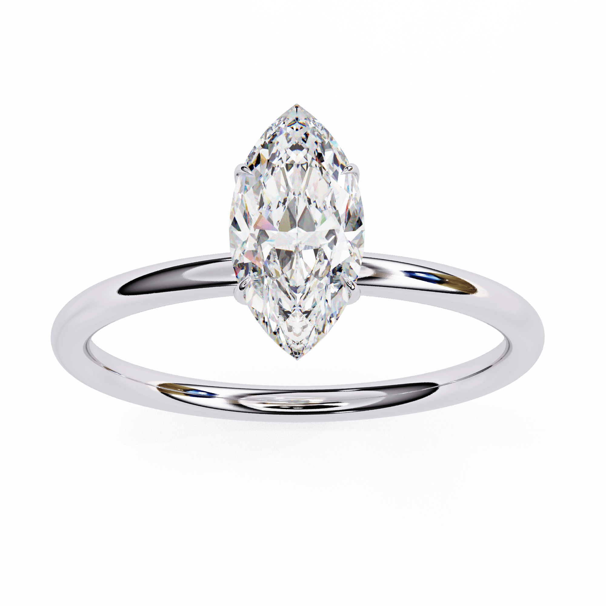 1 carat marquese diamond ring
