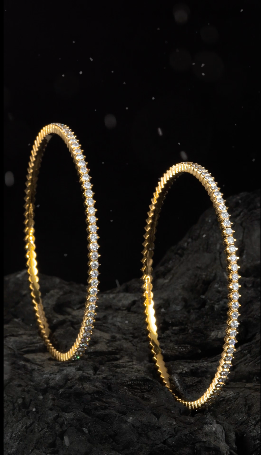 Eternal Closed Setting Diamond Bangle