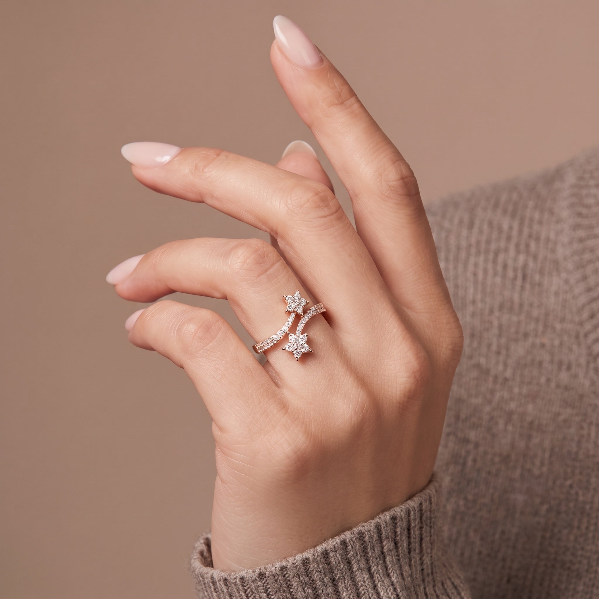 Astraea Toi et Moi Diamond Ring