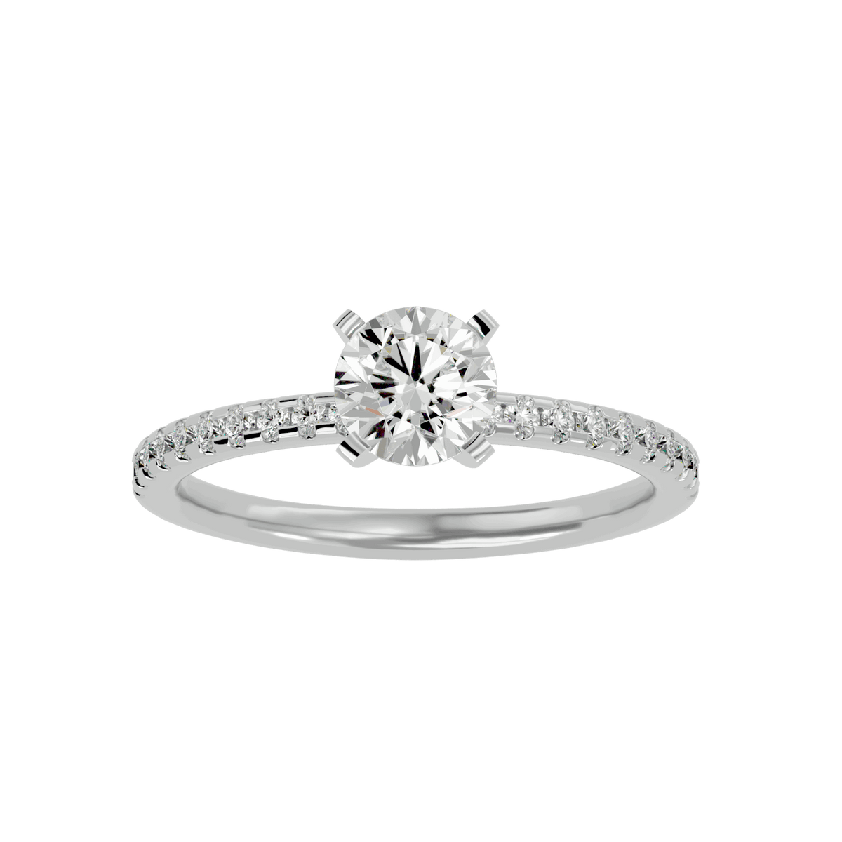 Courtney Diamond Solitaire Ring