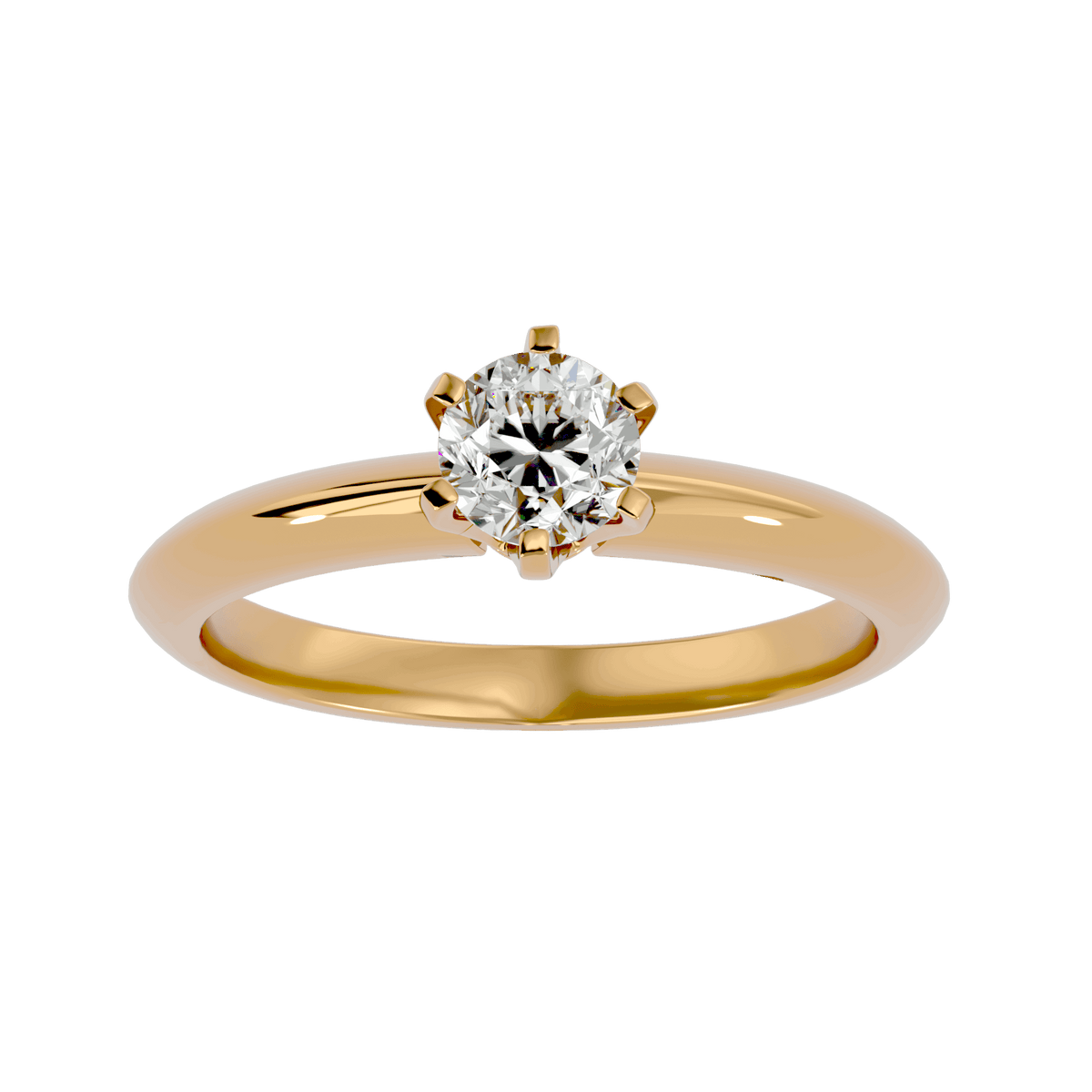 Ariel Single Solitaire Ring